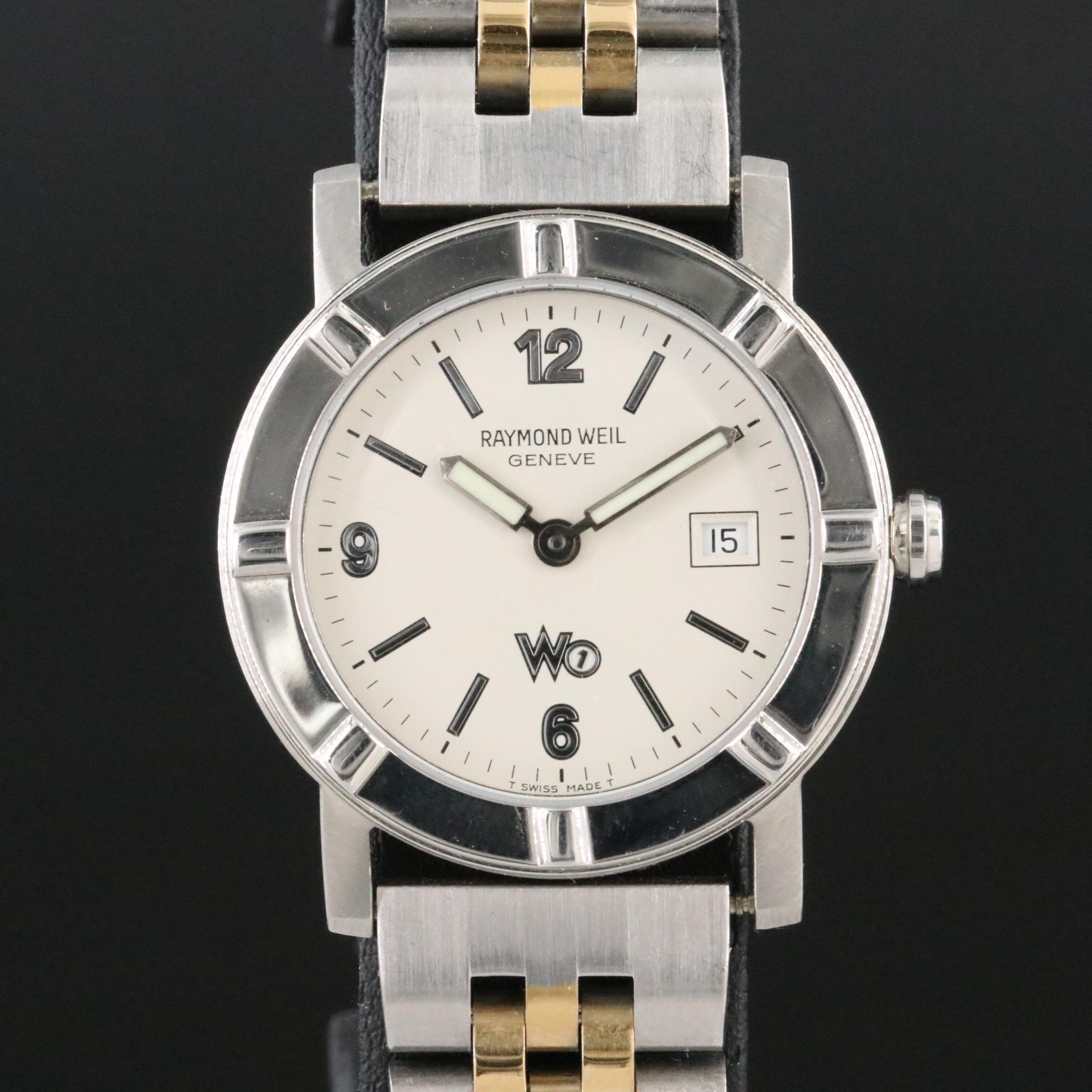 Raymond Weil Date Stainless Steel Quartz Watch