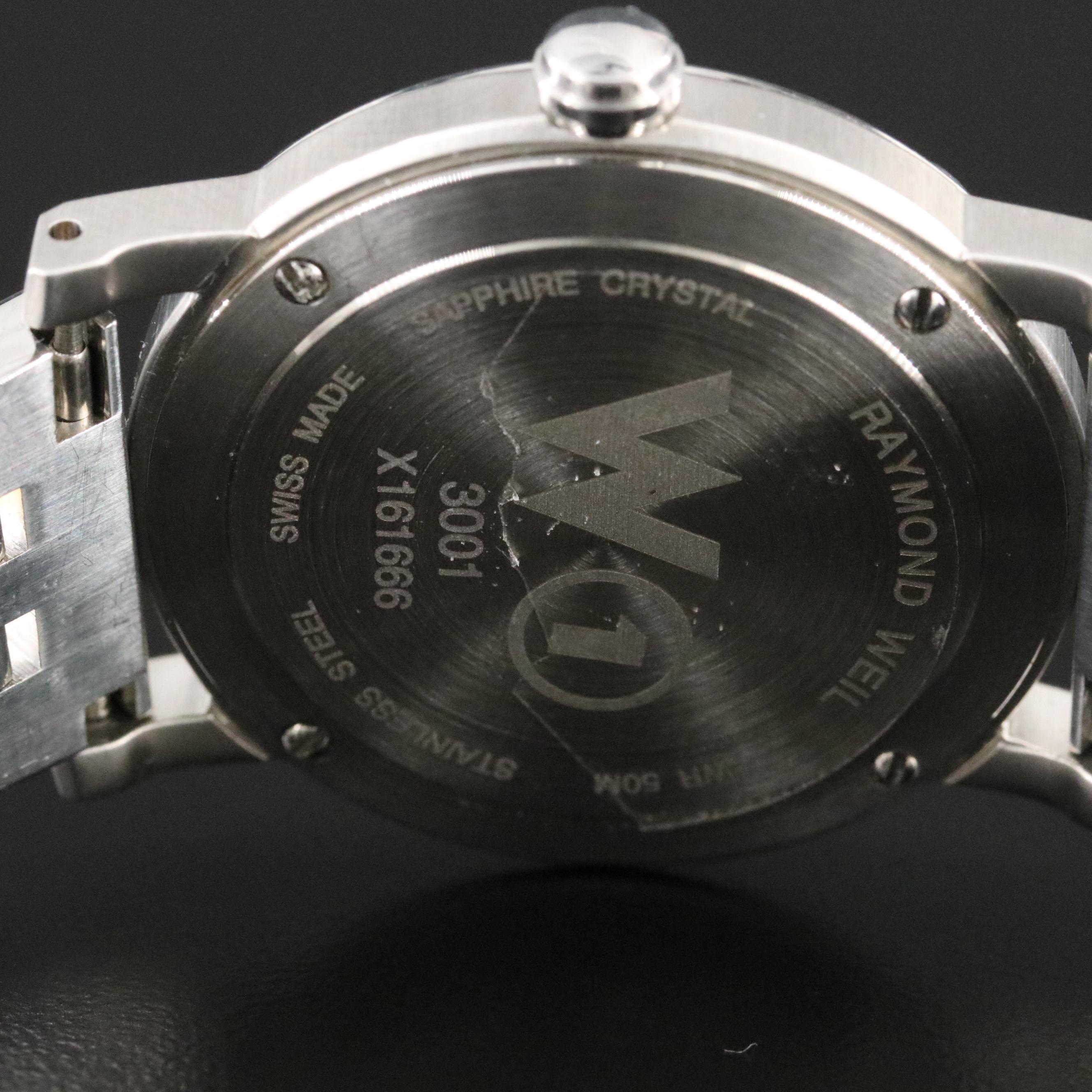 Raymond Weil Date Stainless Steel Quartz Watch