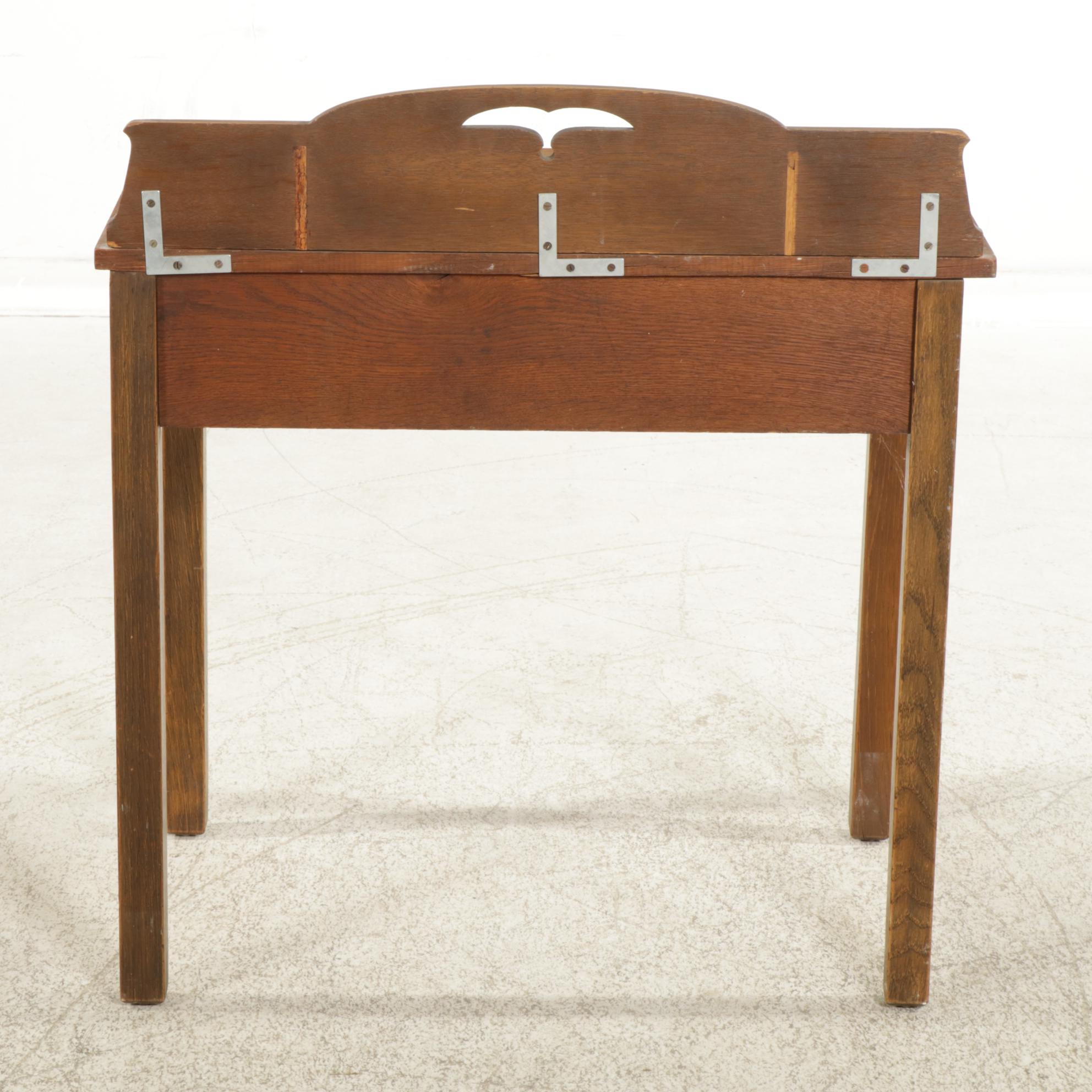 Oak Writing Desk, Early 20th Century