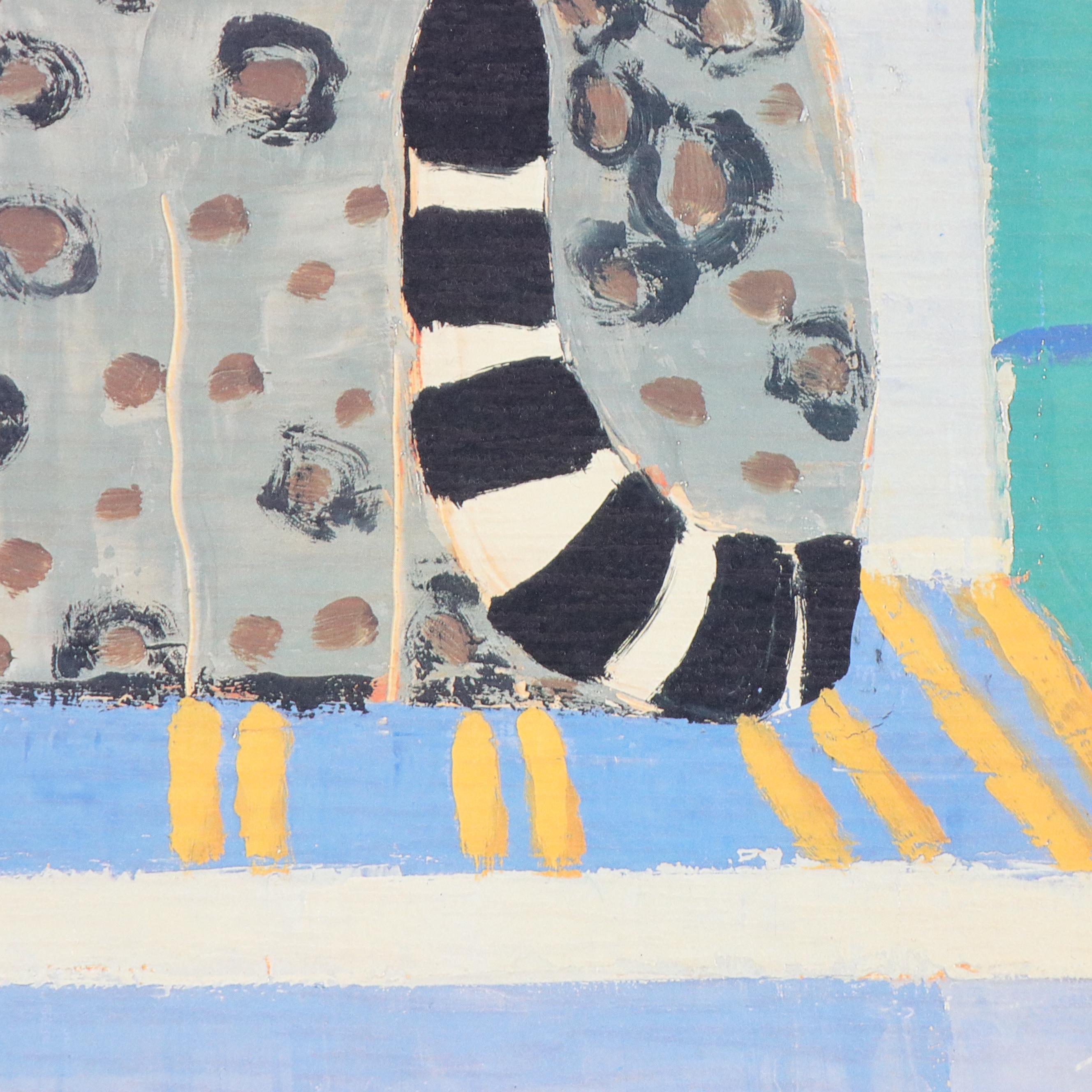 Offset Lithograph After Laura Fiume "Il compleanno di Licia"