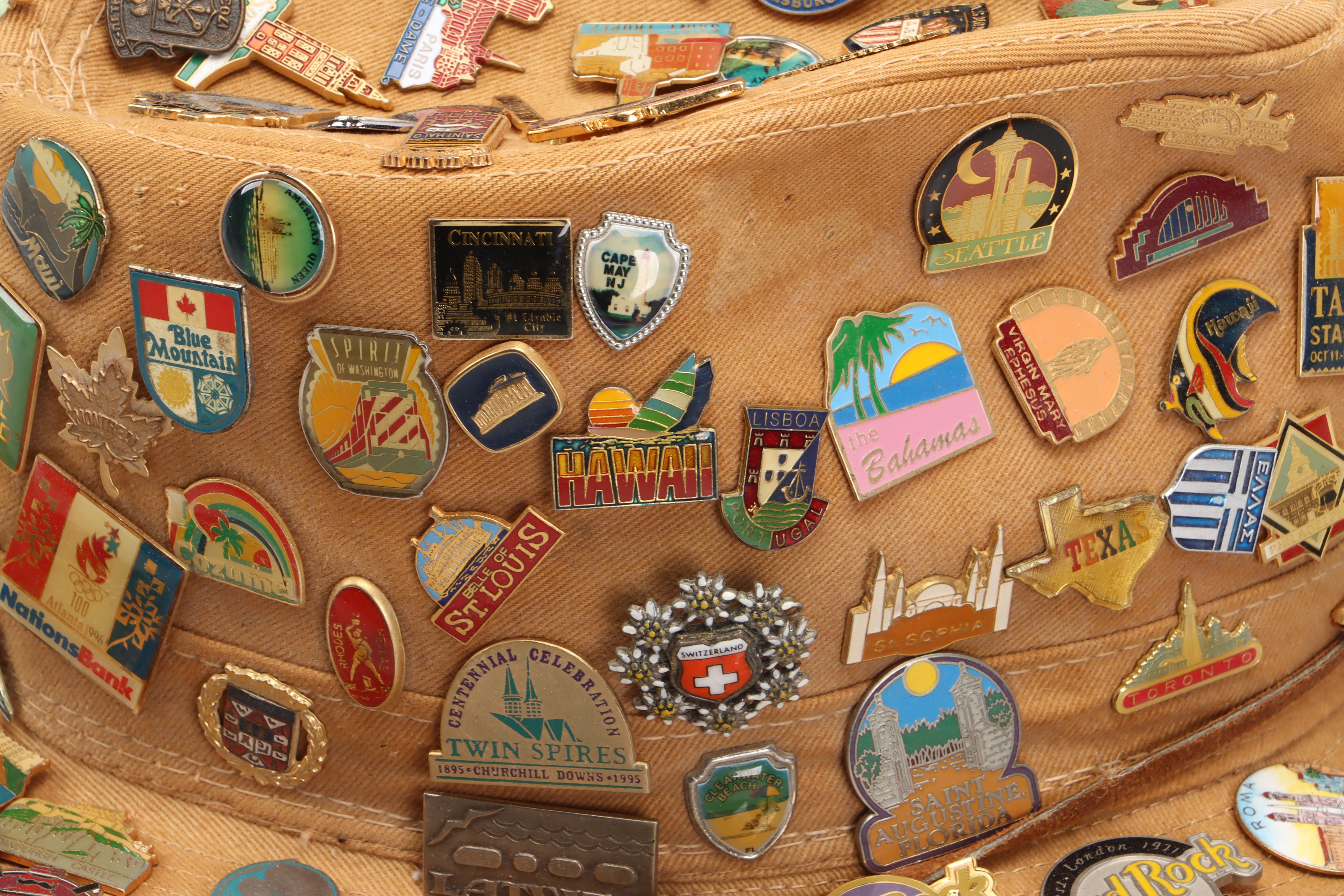 The Nature Company Hat with Enamel Pins