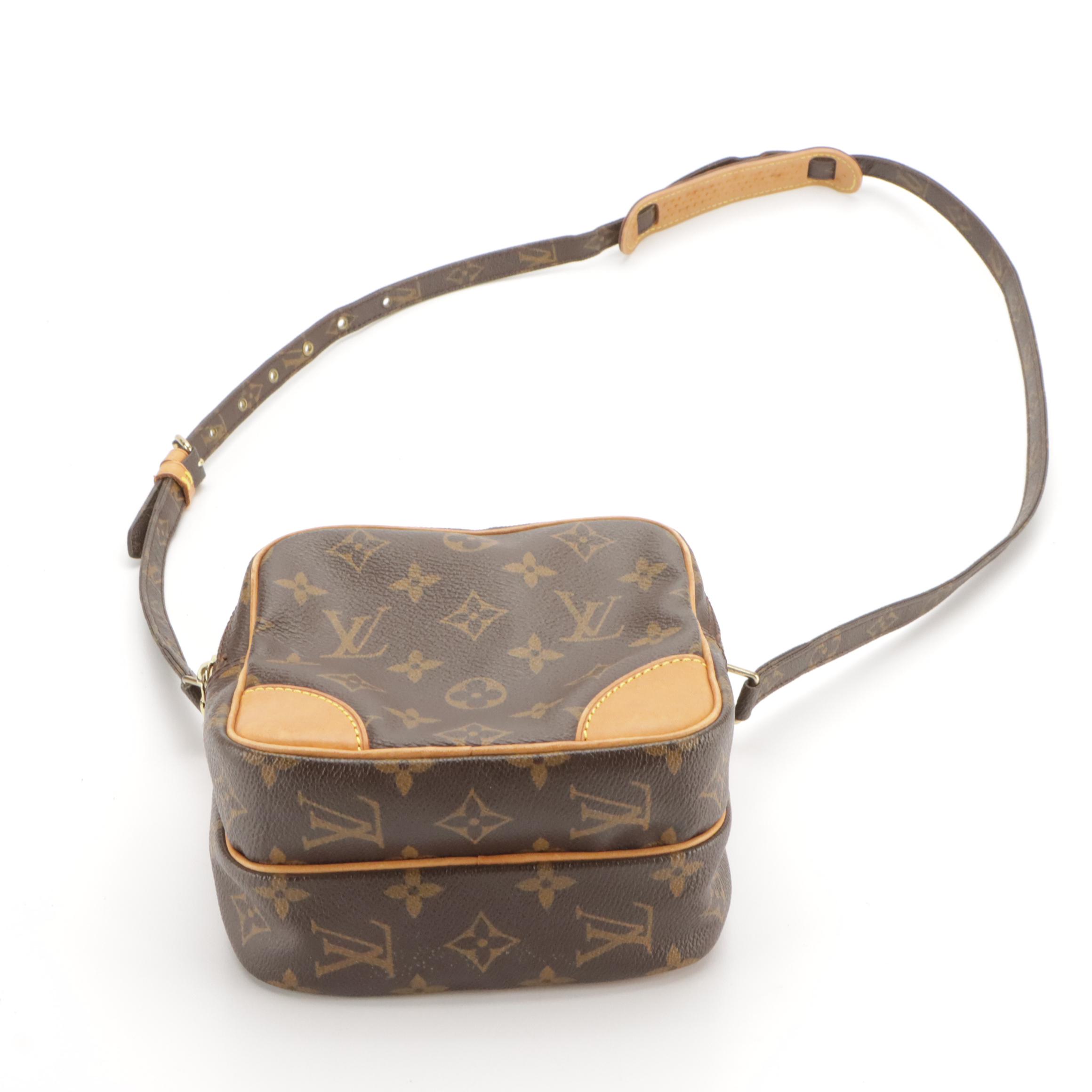 Louis Vuitton Amazone Crossbody in Monogram Canvas and Vachetta Leather