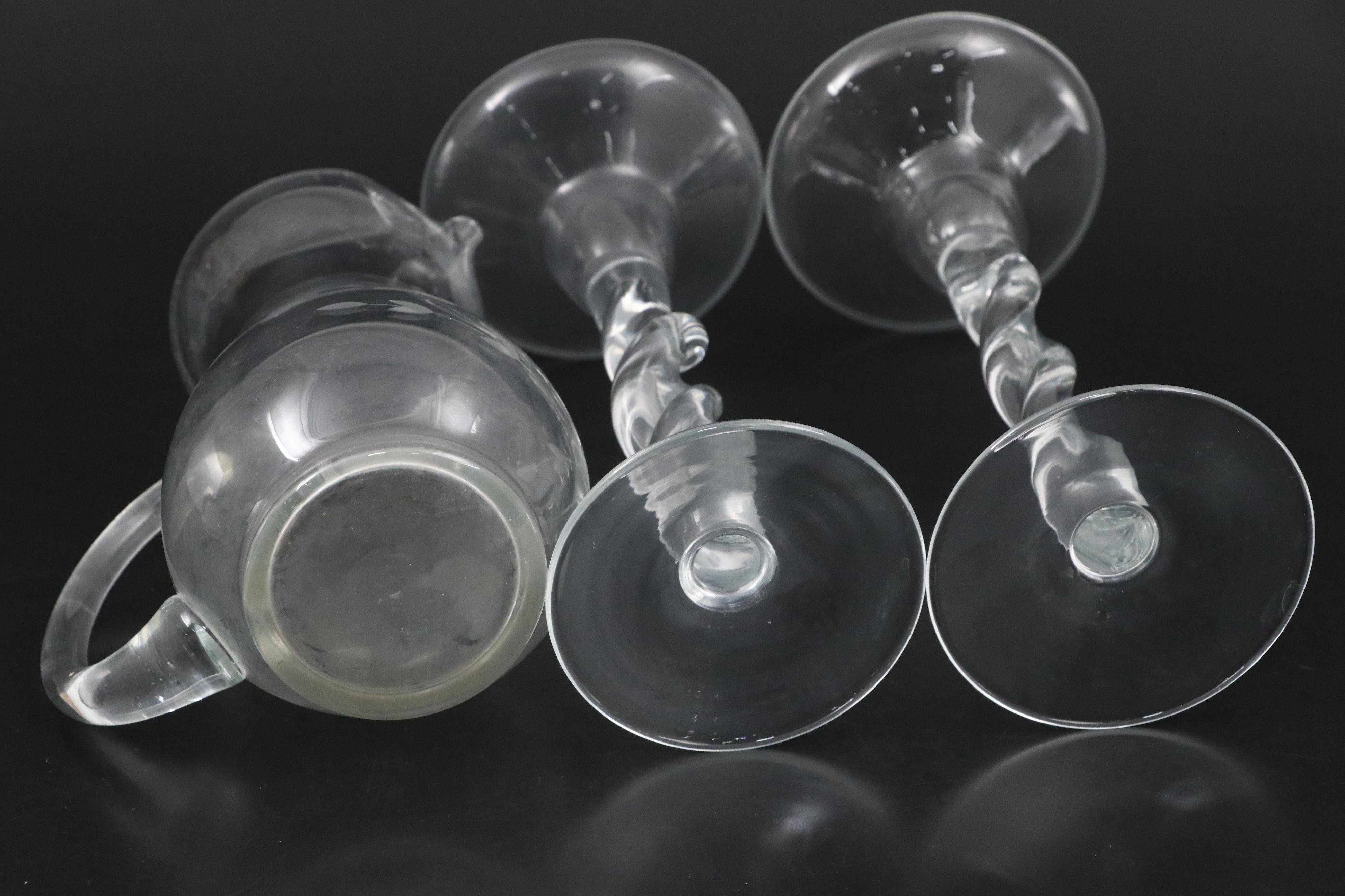 Nambé and Royal Copenhagen Crystal Bowls with Glass Décor and Flower Frogs