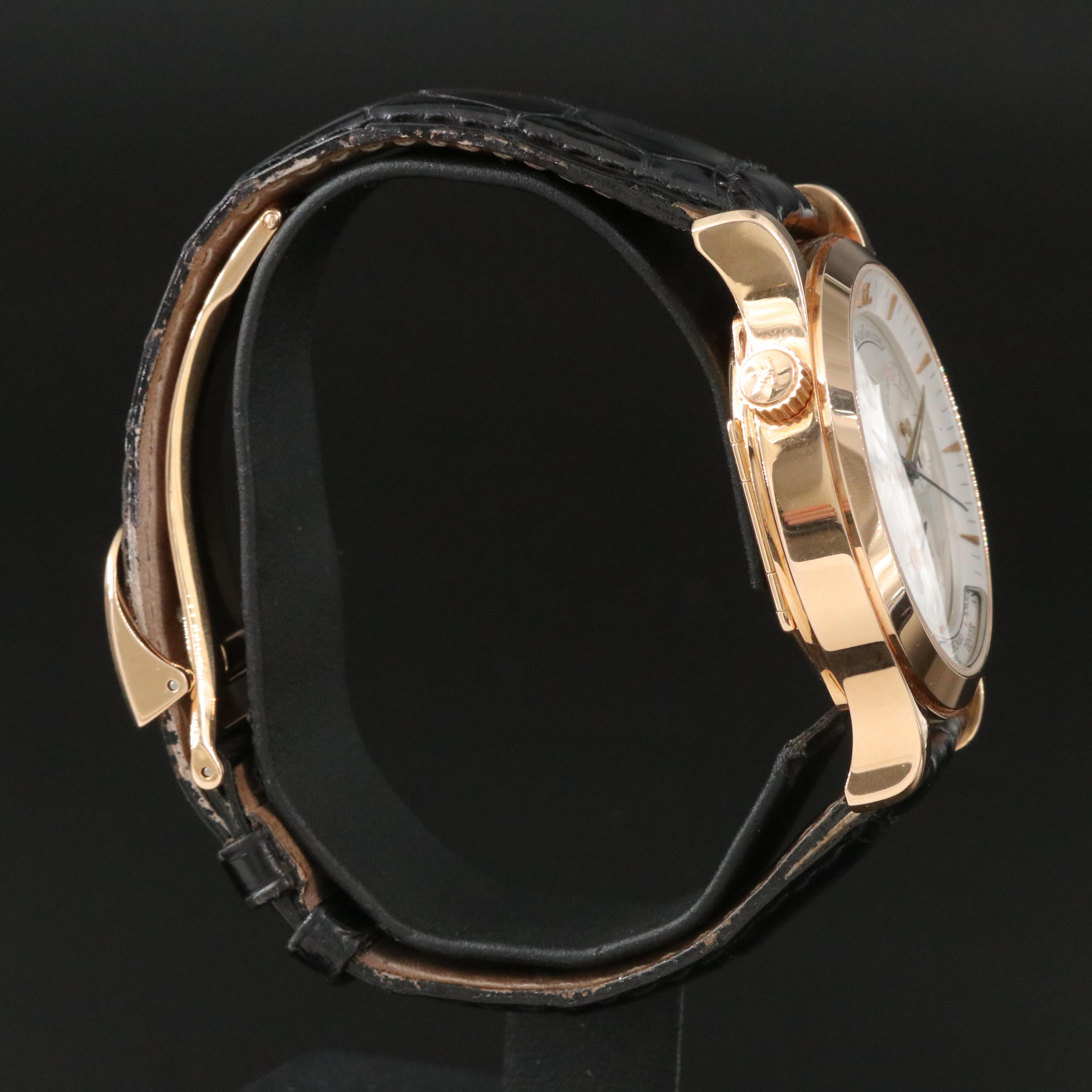 Jaeger-LeCoultre Master Geographic 142.2.92 18K Gold Automatic Watch