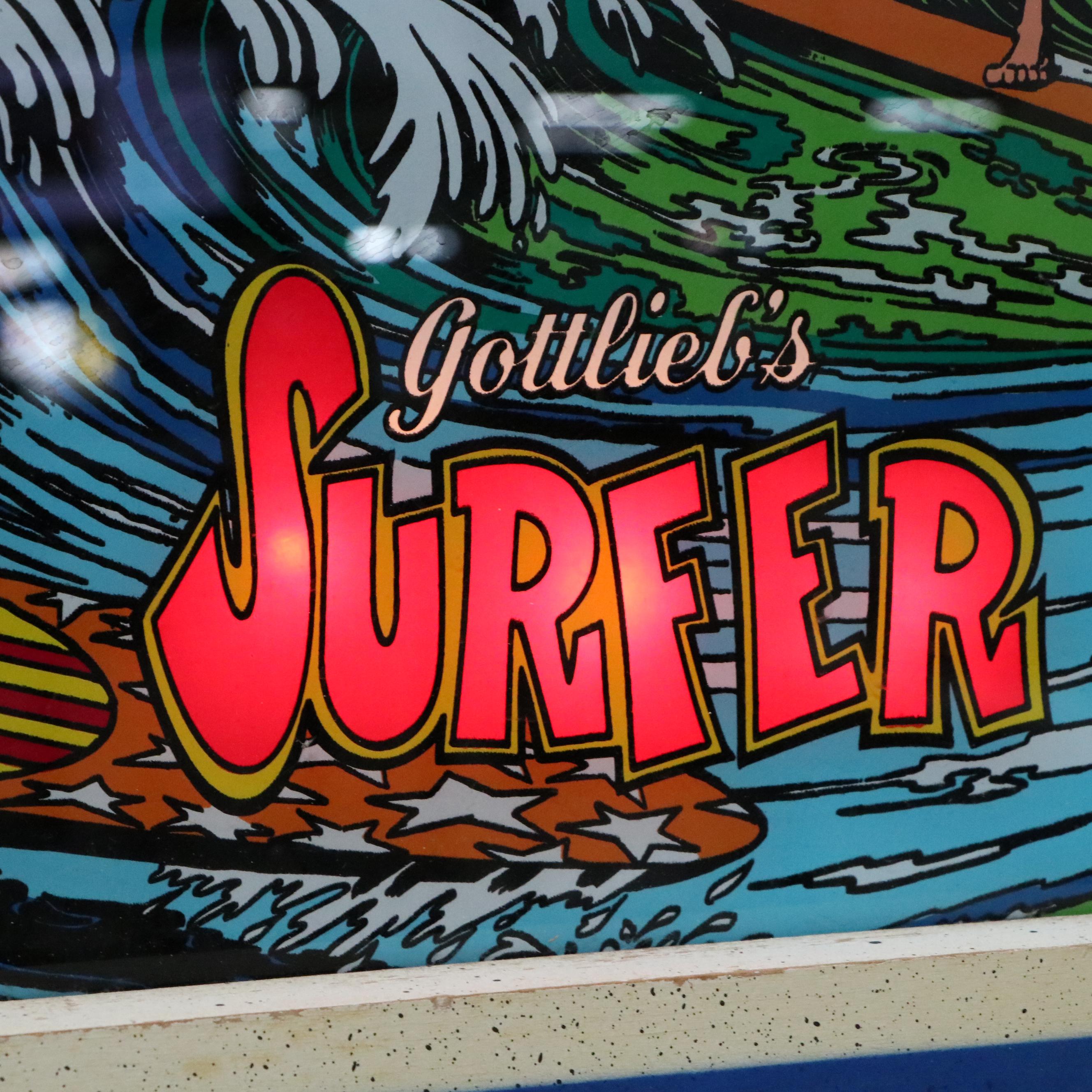Gottlieb Surfer Pinball Machine, 1976