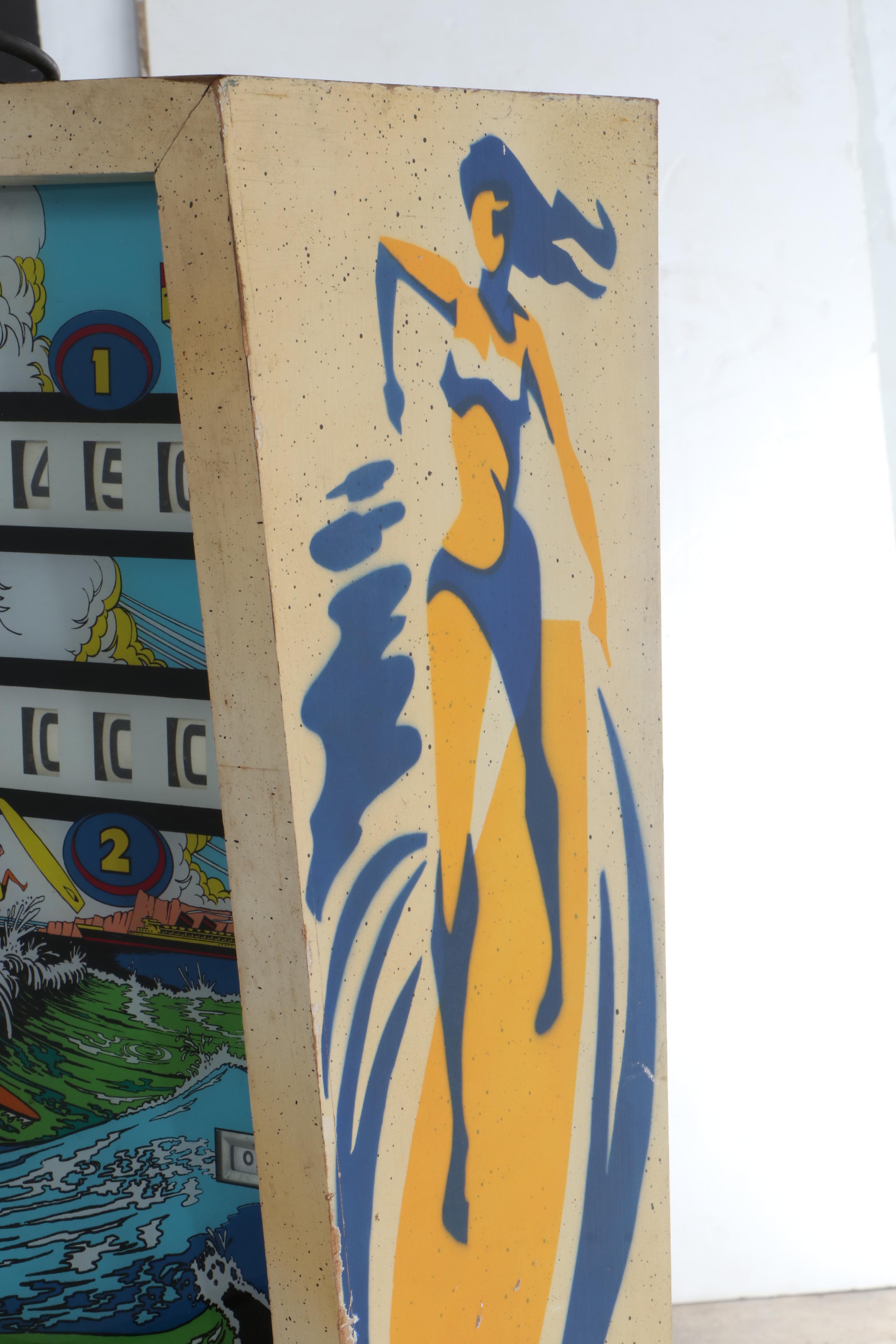 Gottlieb Surfer Pinball Machine, 1976