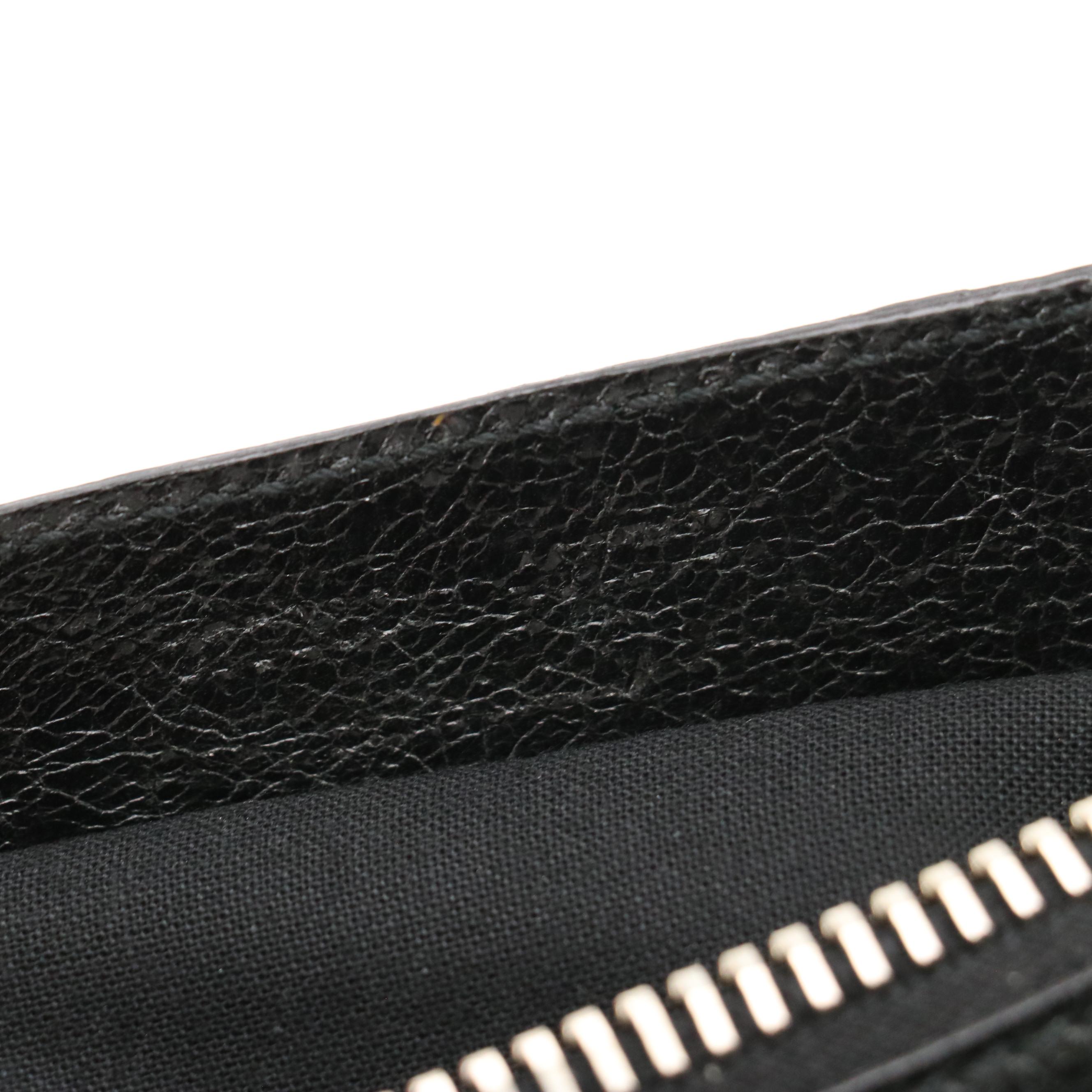 Balenciaga Black Chevre Leather Motocross Giant 21 Hobo Shoulder Bag with Tag