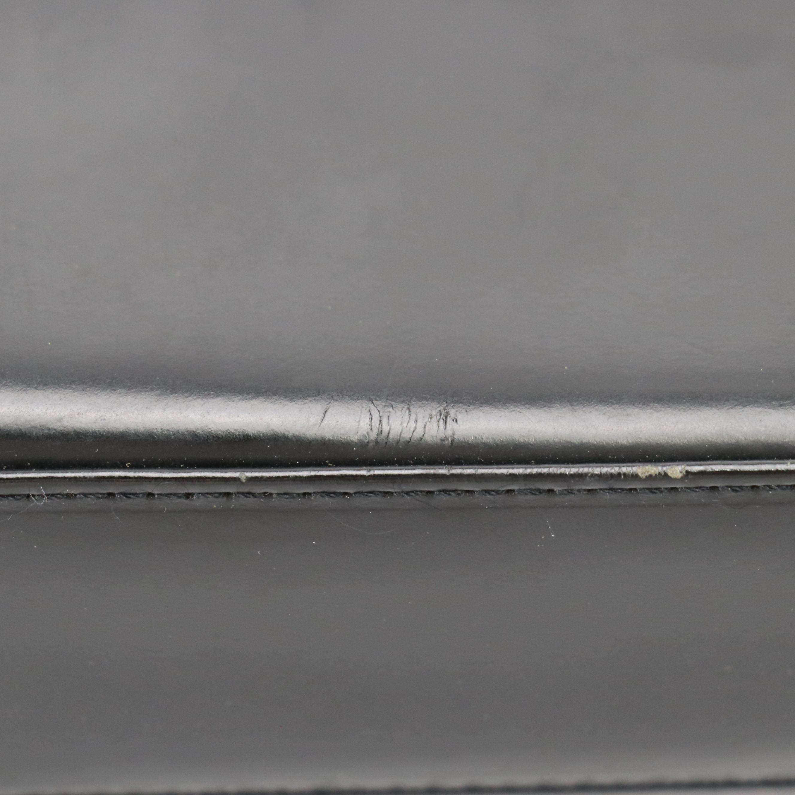 Yves Saint Laurent Frame Bag in Glazed Leather