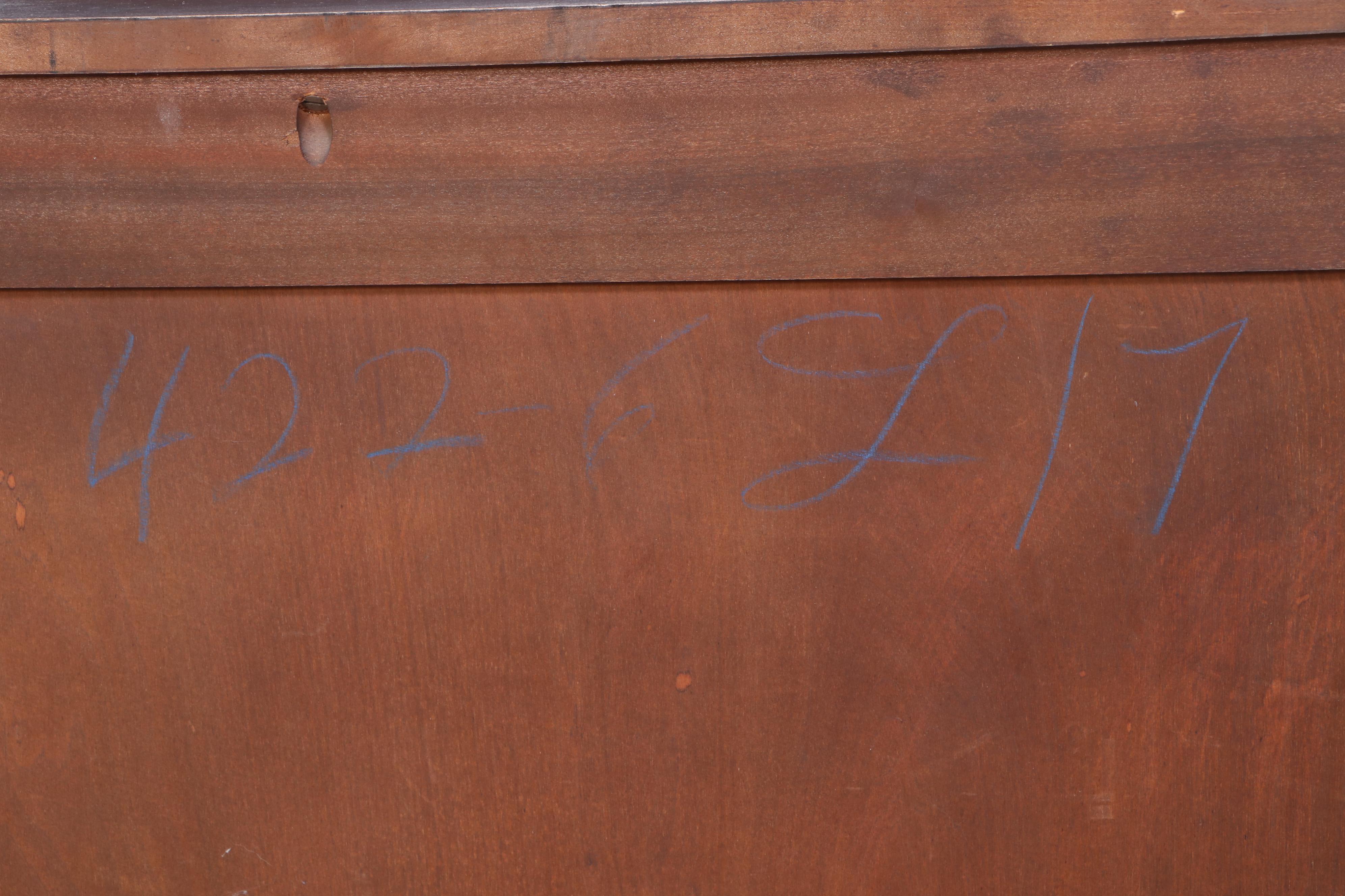 Lammert Furniture William and Mary Style Maple Five-Drawer Chest-on-Stand