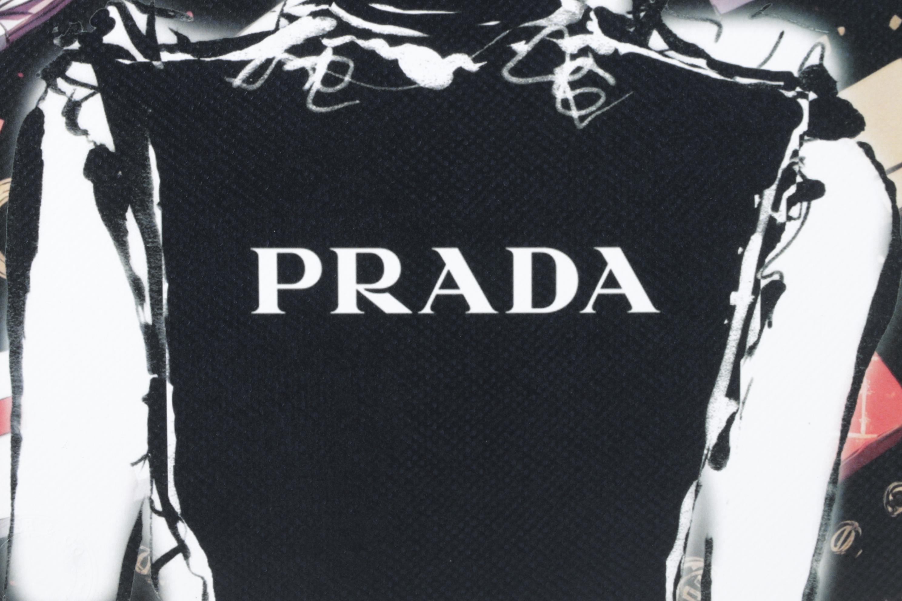 Death NYC Pop Art Graphic Print Homage to Chanel and Prada, 2024