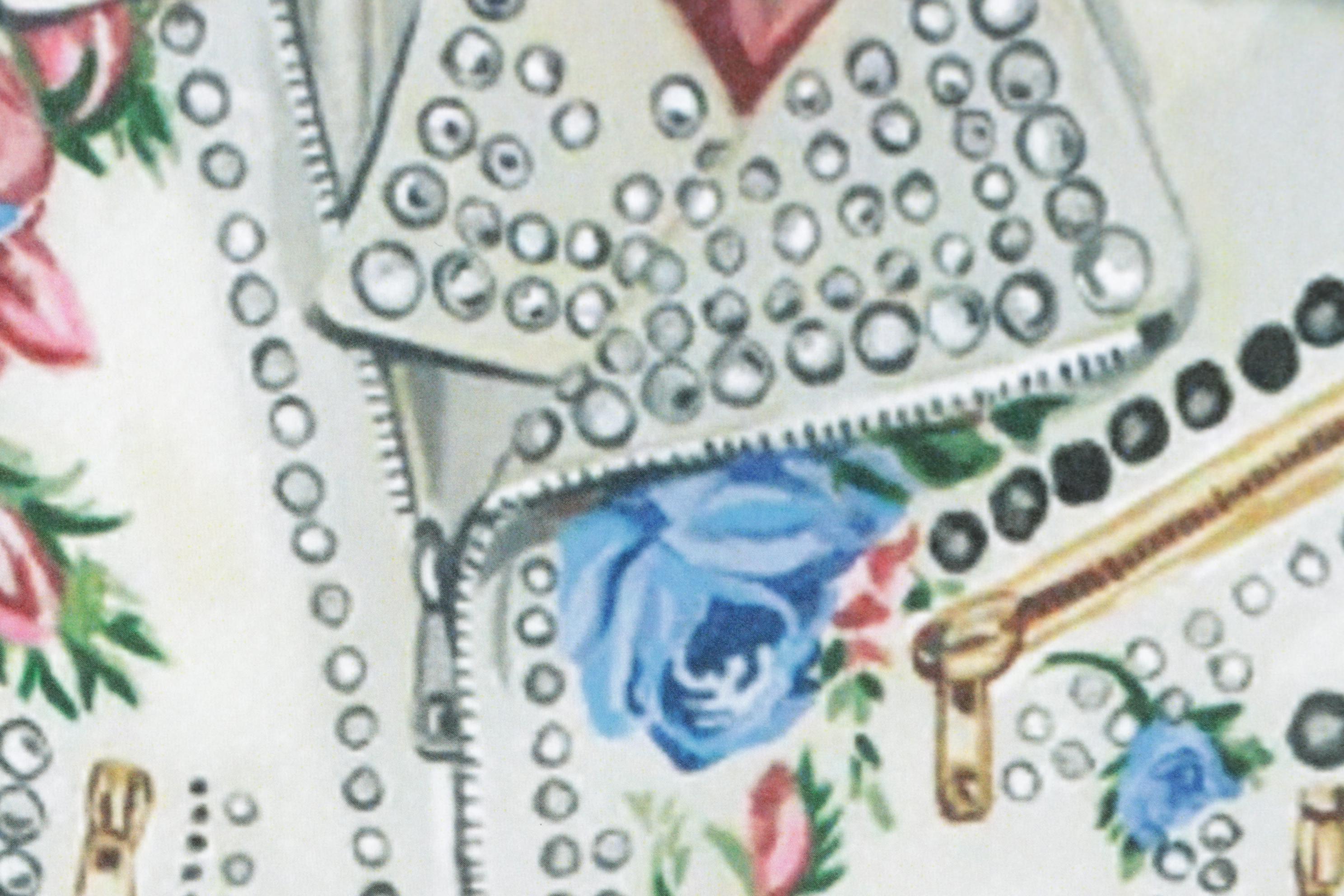 Death NYC Graphic Digital Print Featuring Gucci Pink Lion and Dior