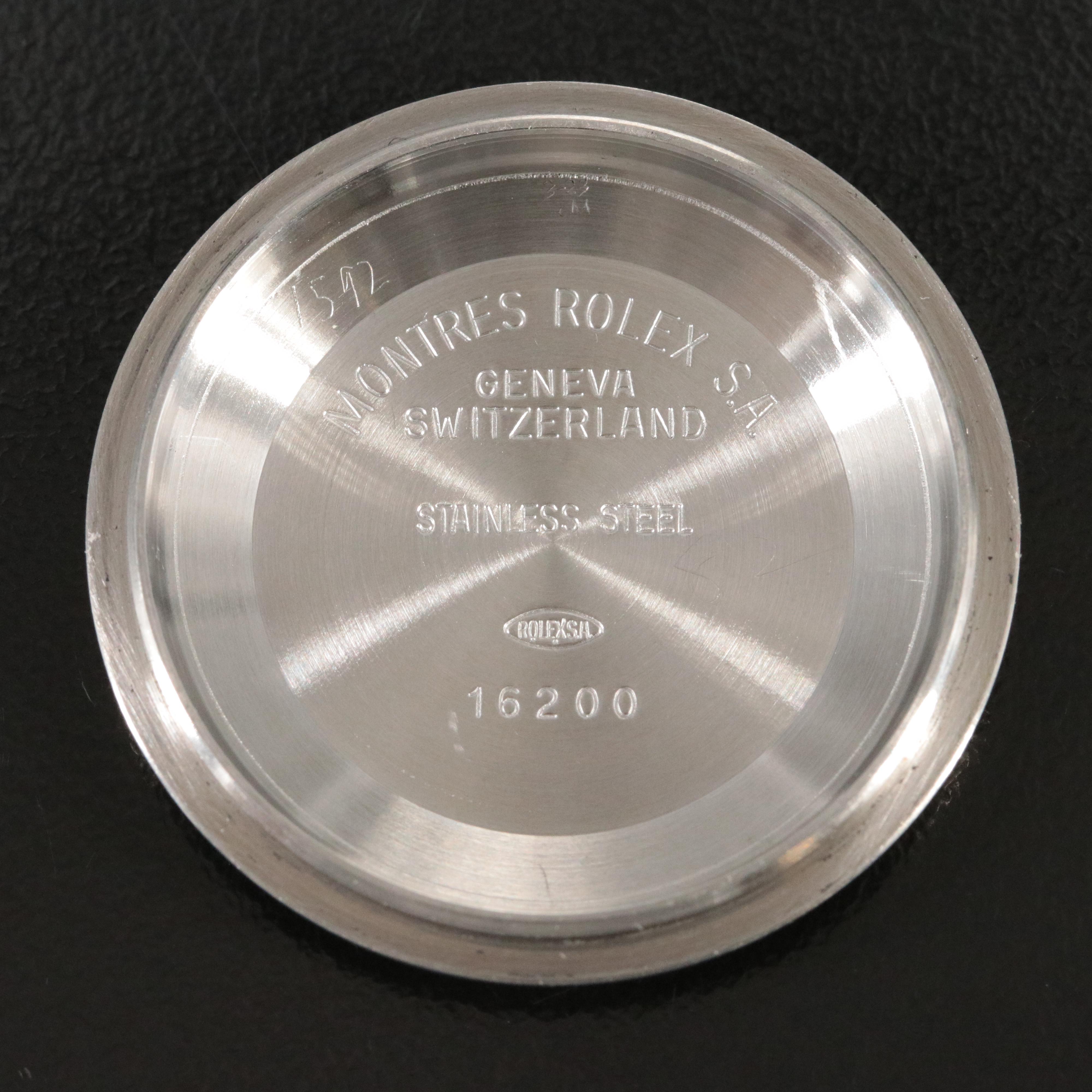 1999 Rolex Custom Pink Diamond Dial Datejust Watch