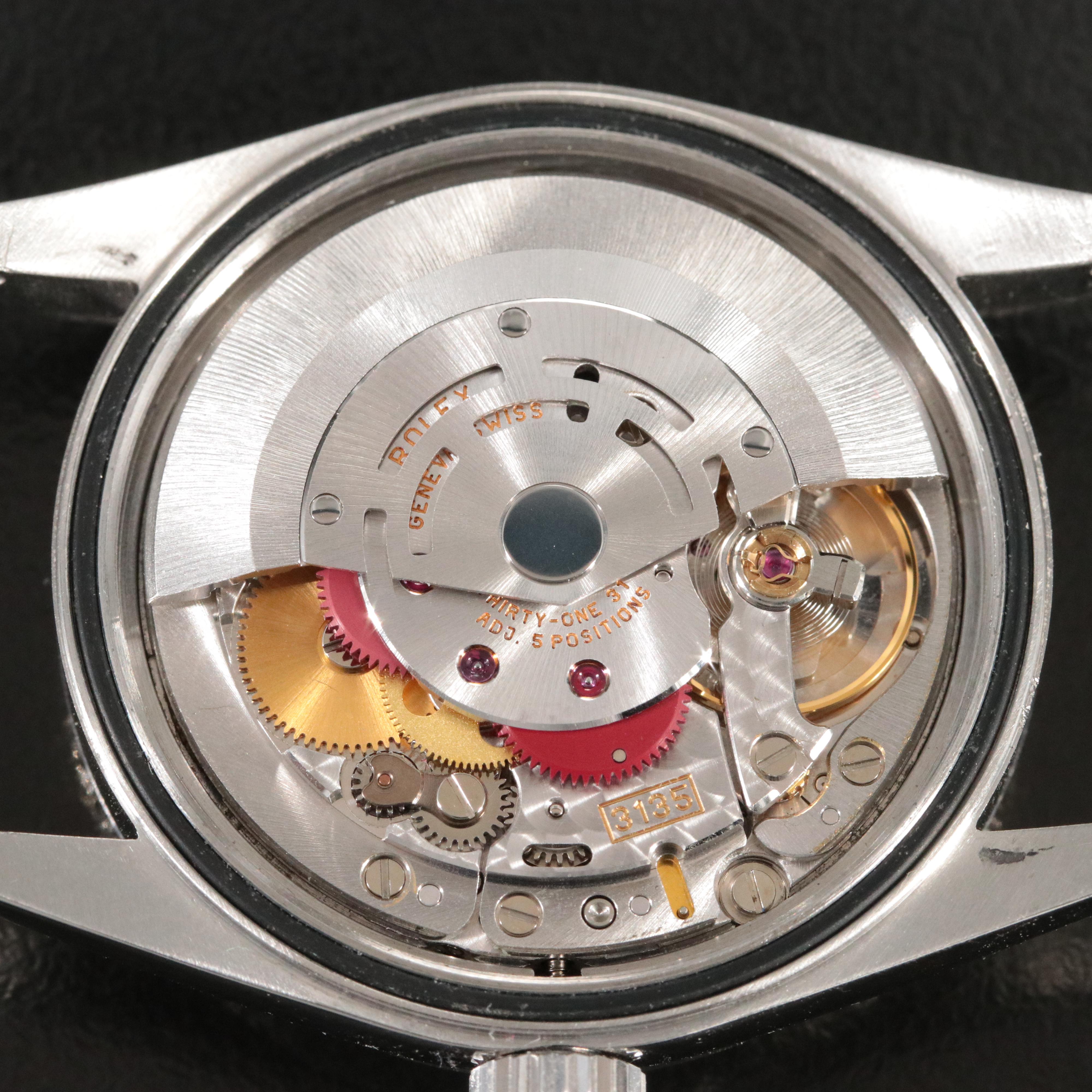 1999 Rolex Custom Pink Diamond Dial Datejust Watch