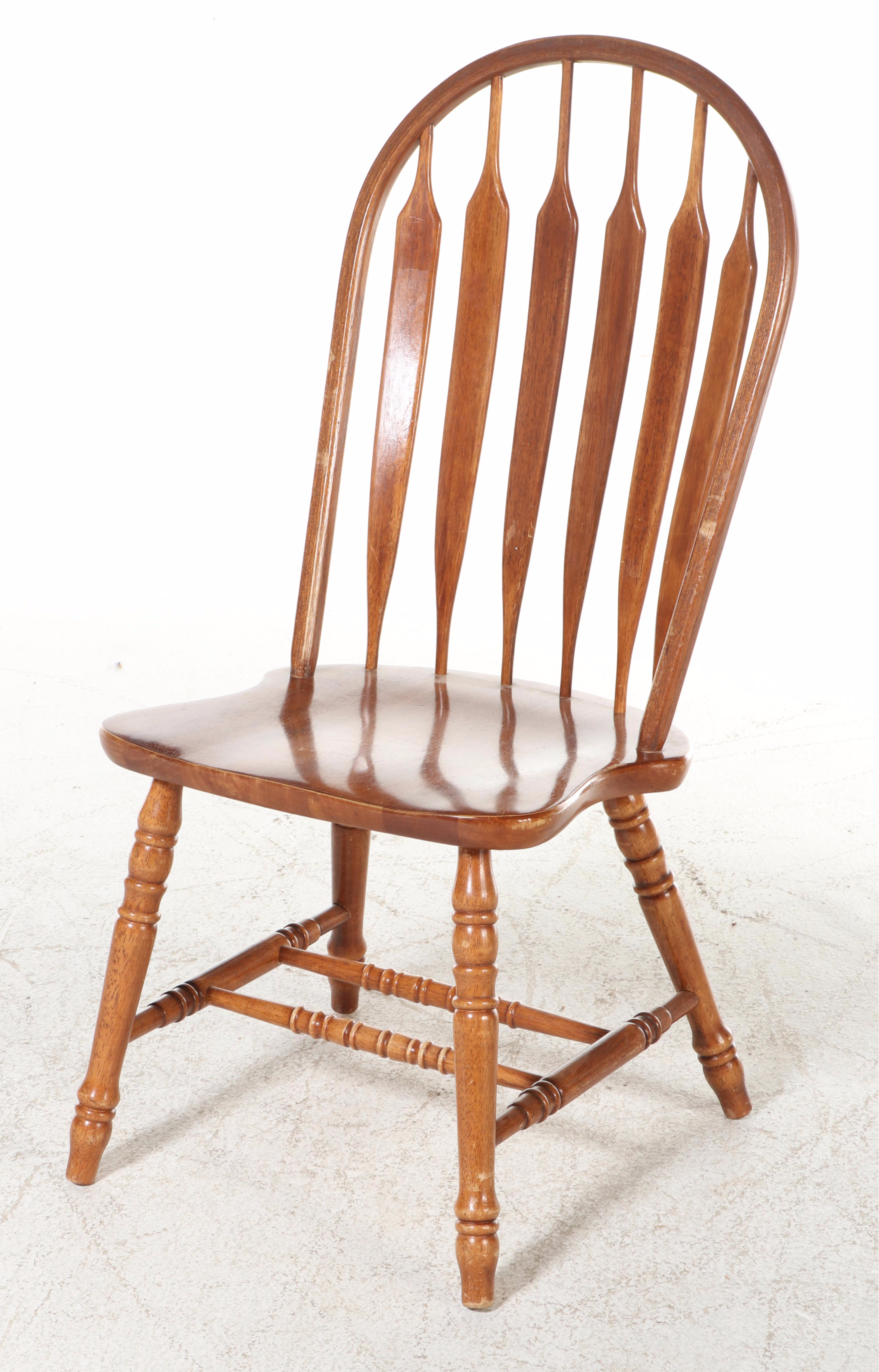 Winners Only Inc. Oak Roll-Top Desk and Chair, Late 20th Century