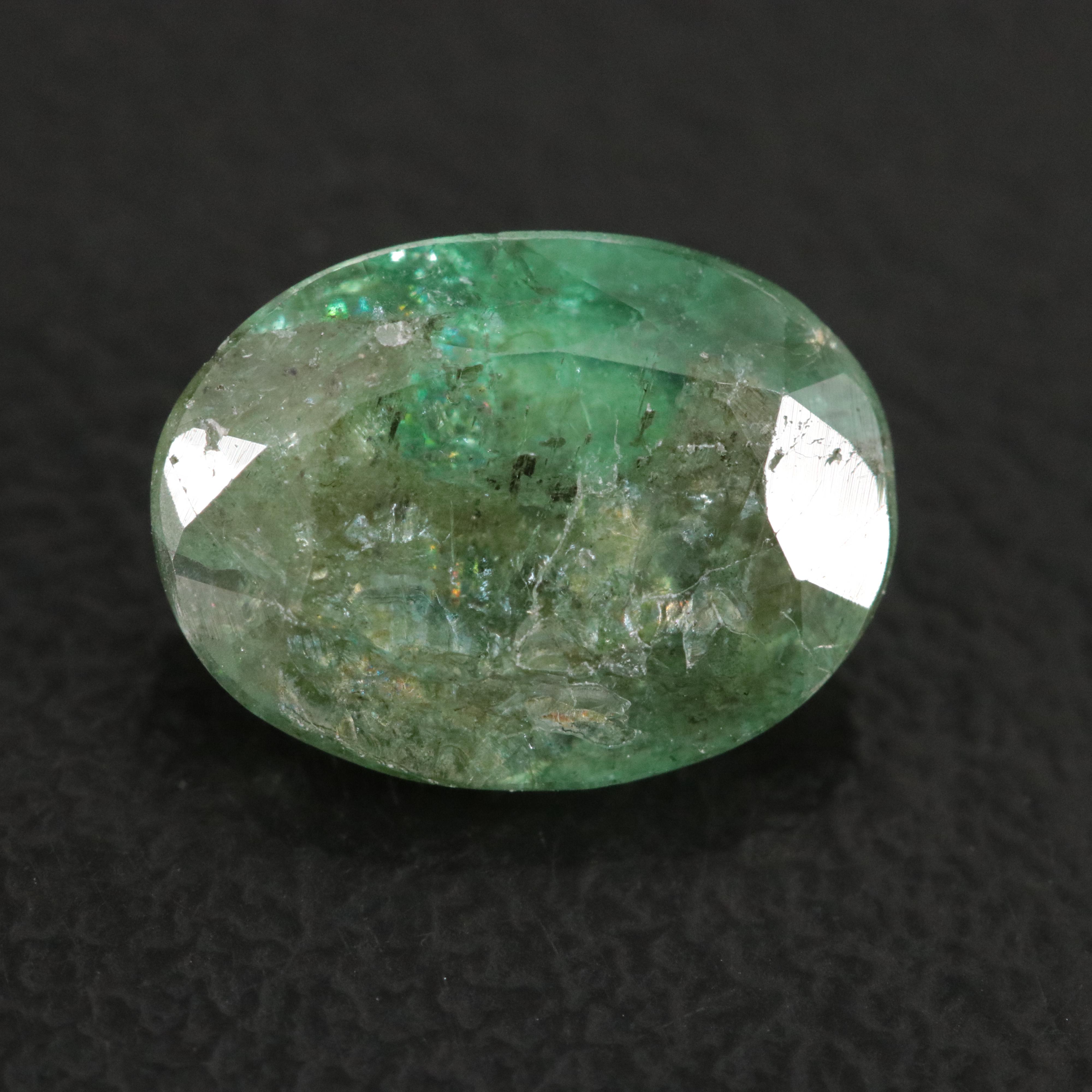 Loose 2.06 CT  Emerald