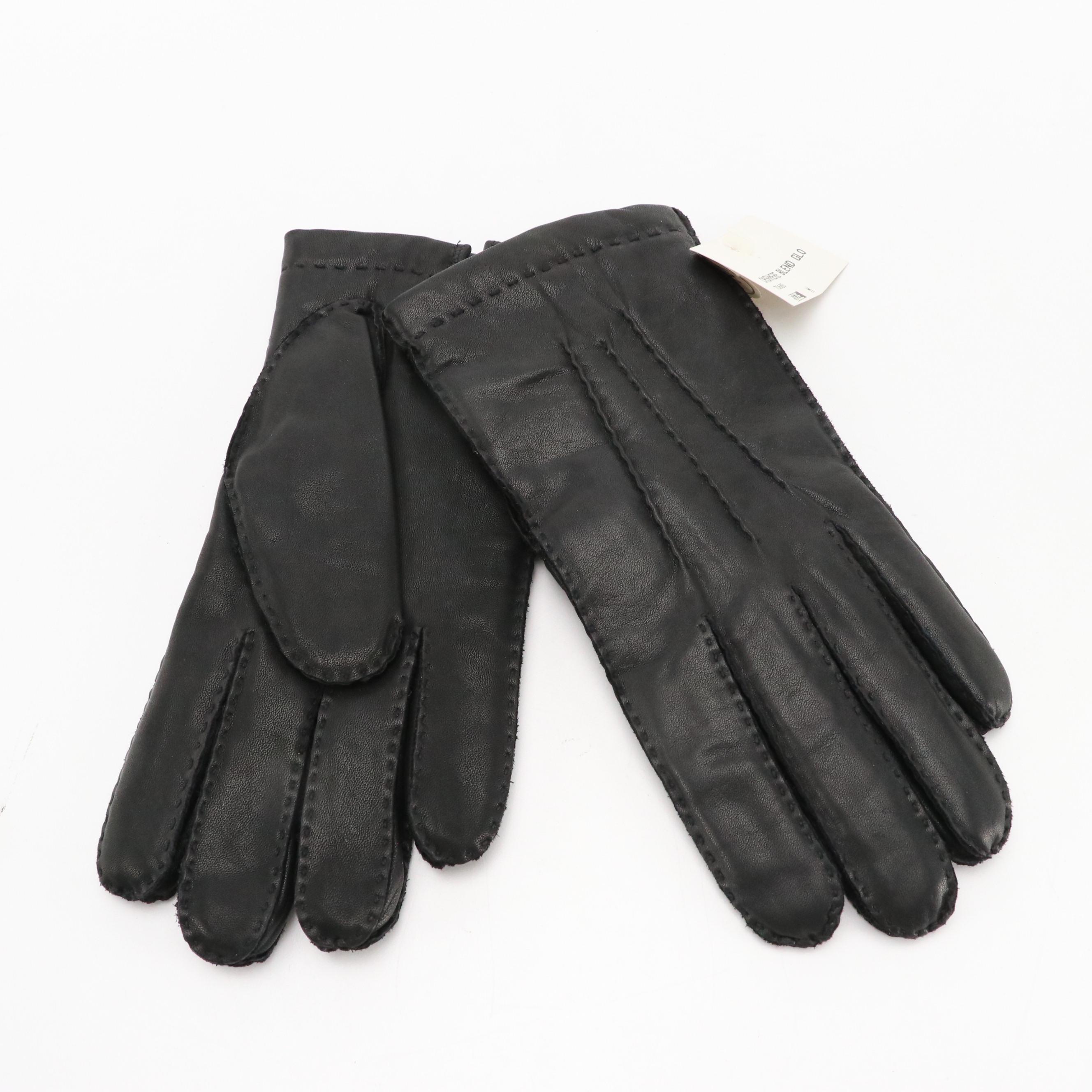 Aris Lambswool and Cashmere Lined, Isotoner and Other Leather Gloves