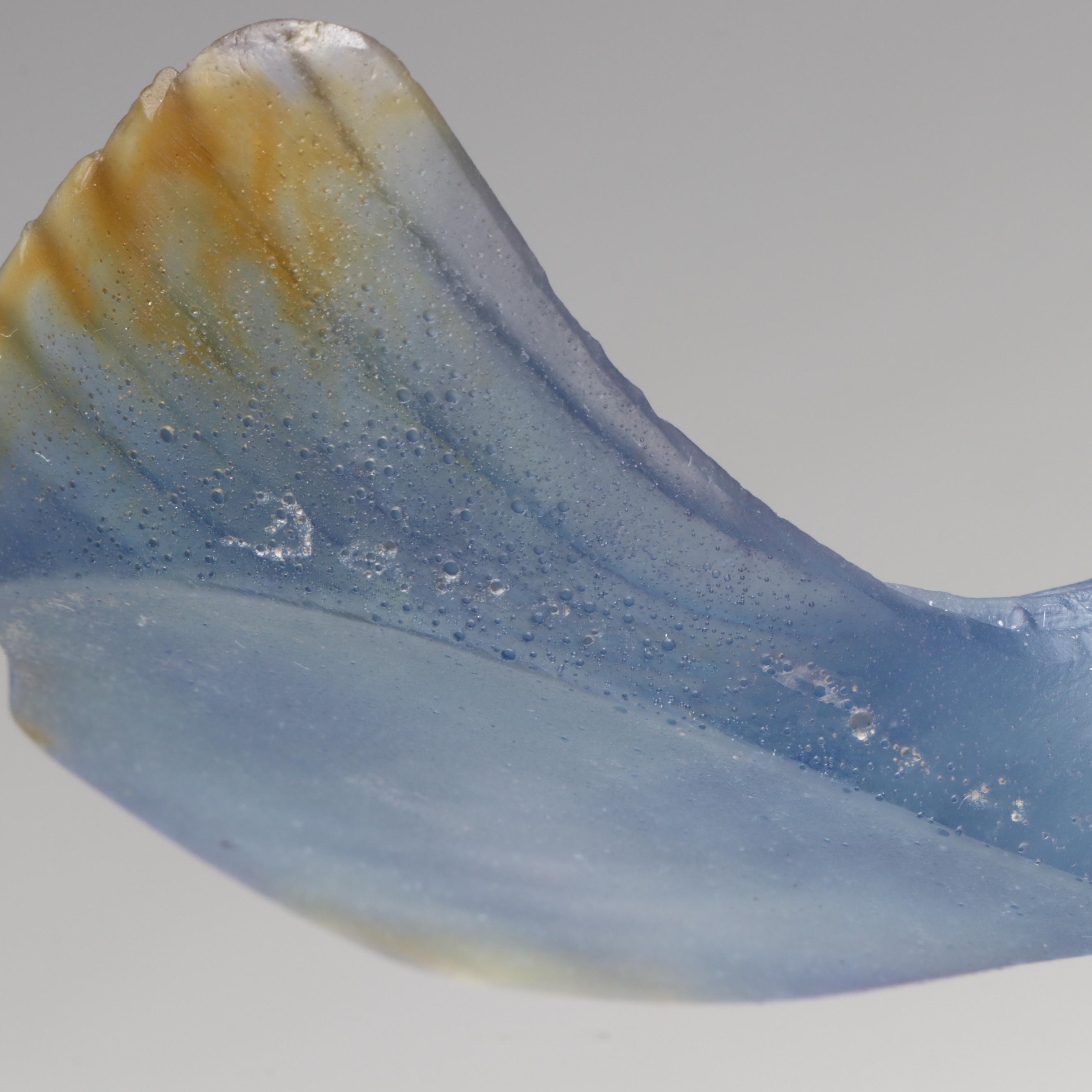 Daum Pâte de Verre "Jumping Fish" and "Diving Fish" Glass Sculptures