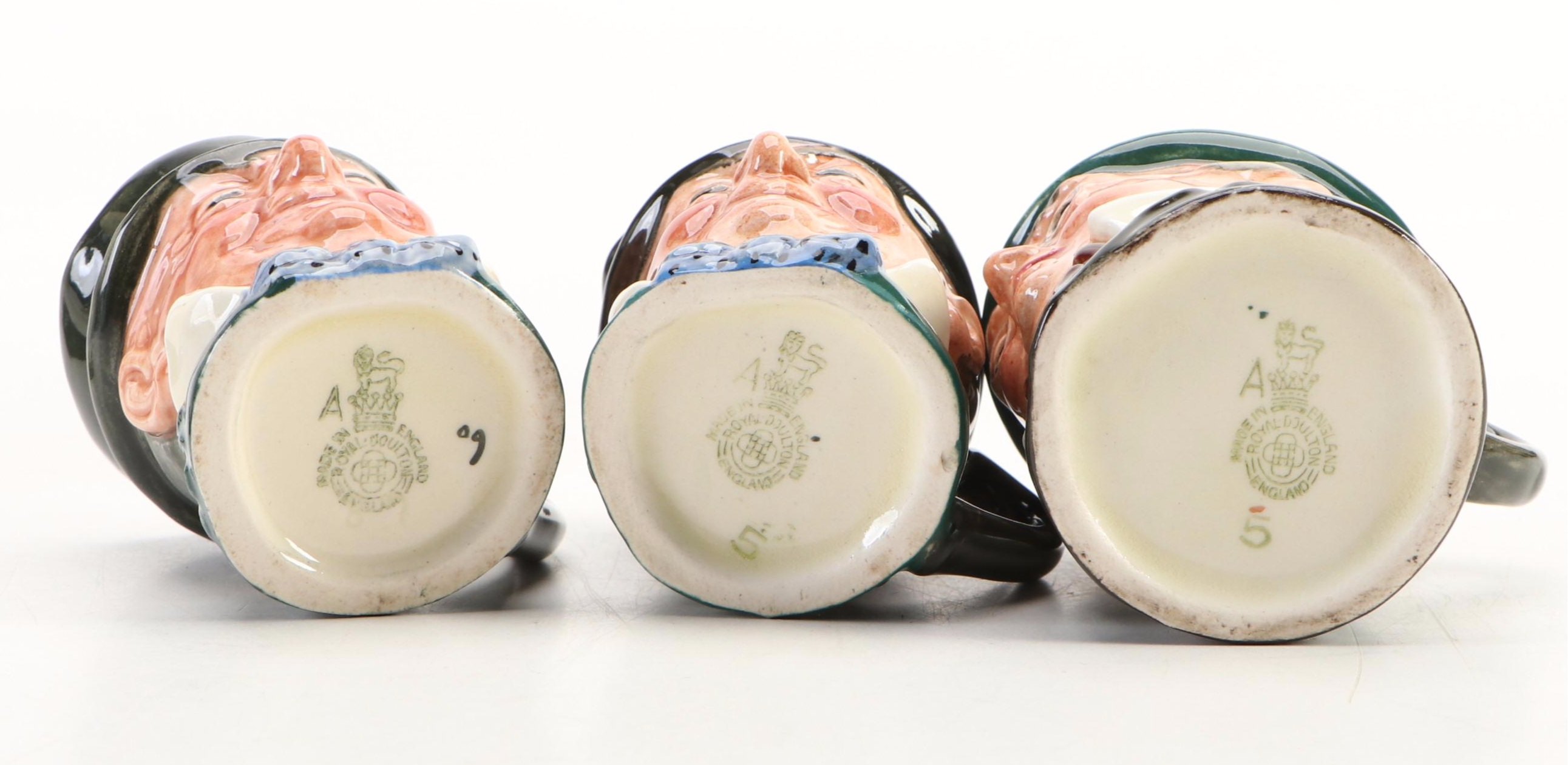 Royal Doulton "Darling" Figurine and Miniature Character Jugs and Other Pitcher