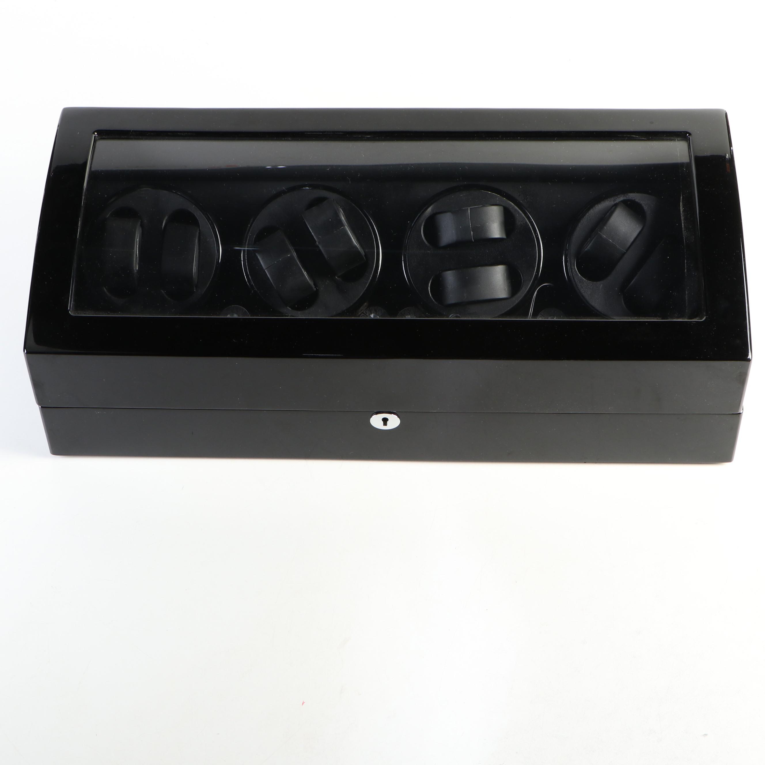 Rotations Eight-Slot Watch Winder and Storage Case