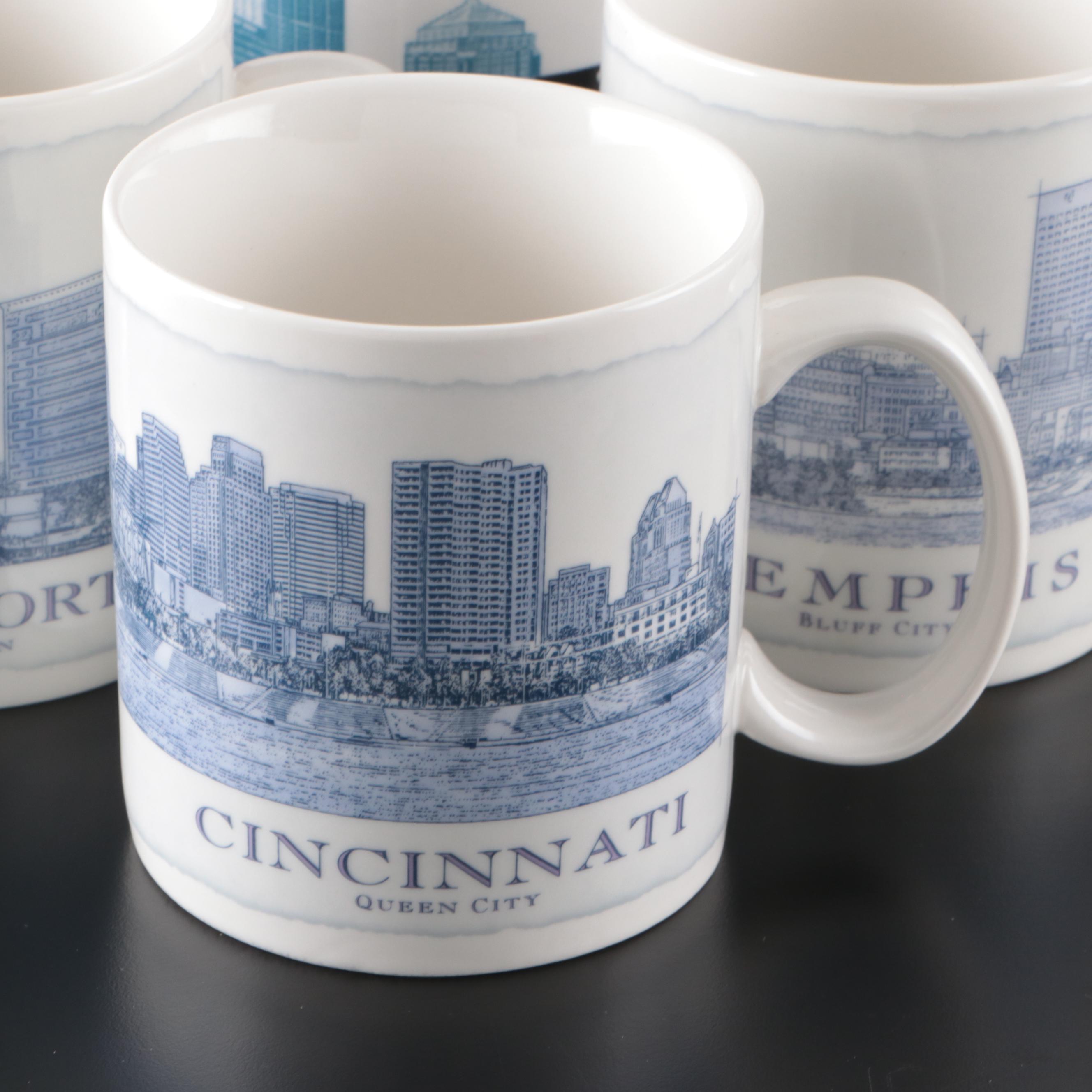 Starbucks "City Mug Collector Series" Ceramic Coffee Mugs with More