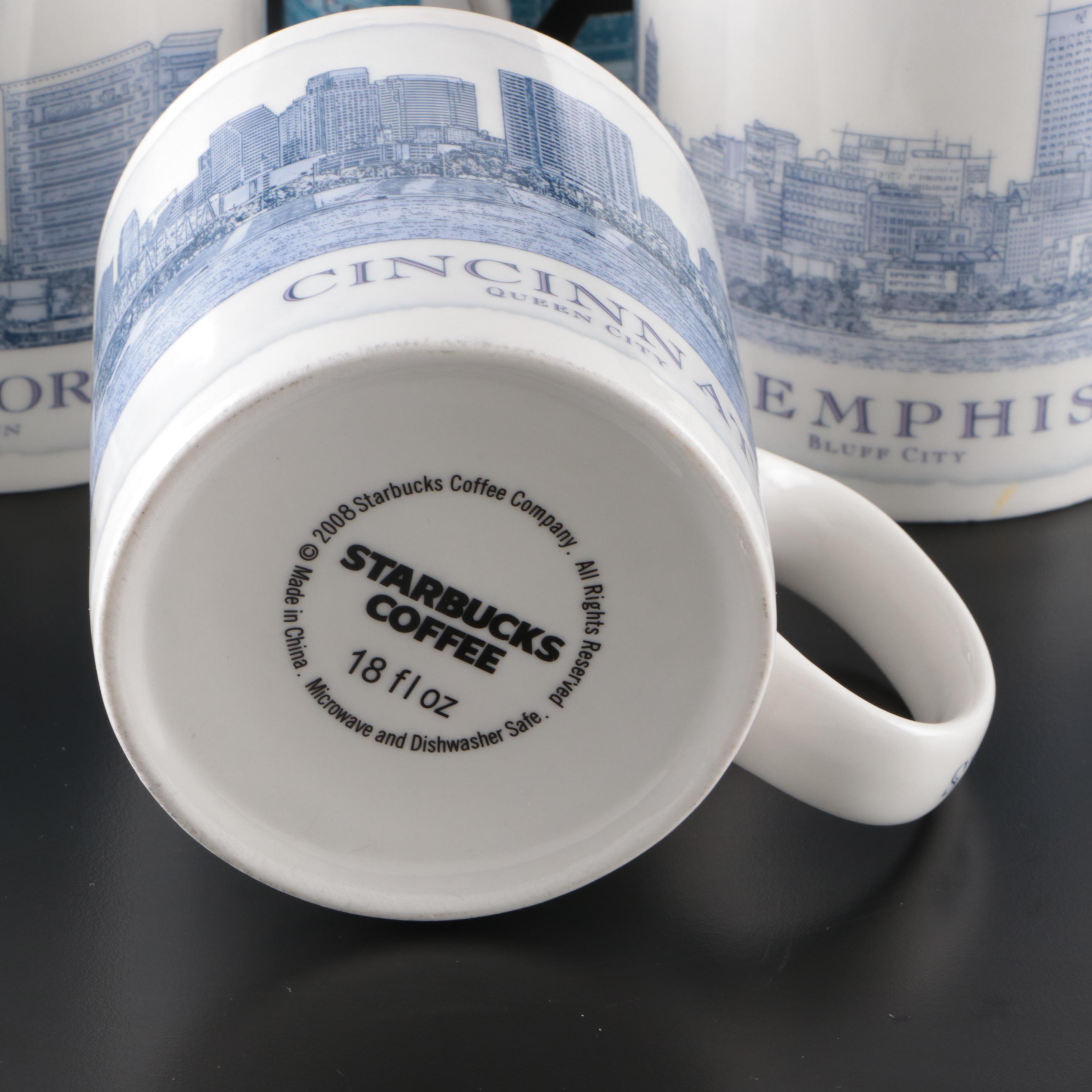 Starbucks "City Mug Collector Series" Ceramic Coffee Mugs with More