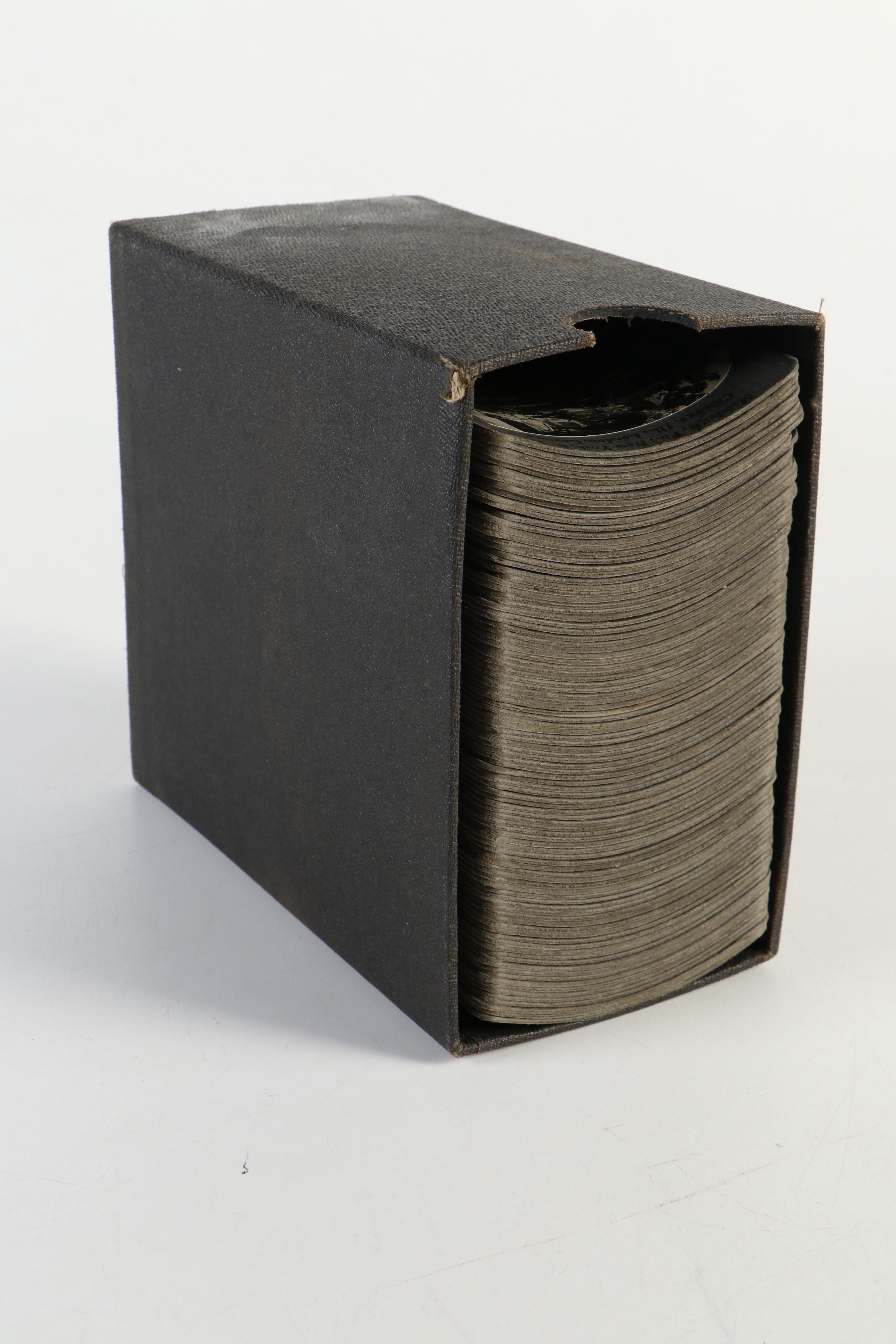 Monarch Stereoscope with Keystone World War I View Cards, Early 20th Century