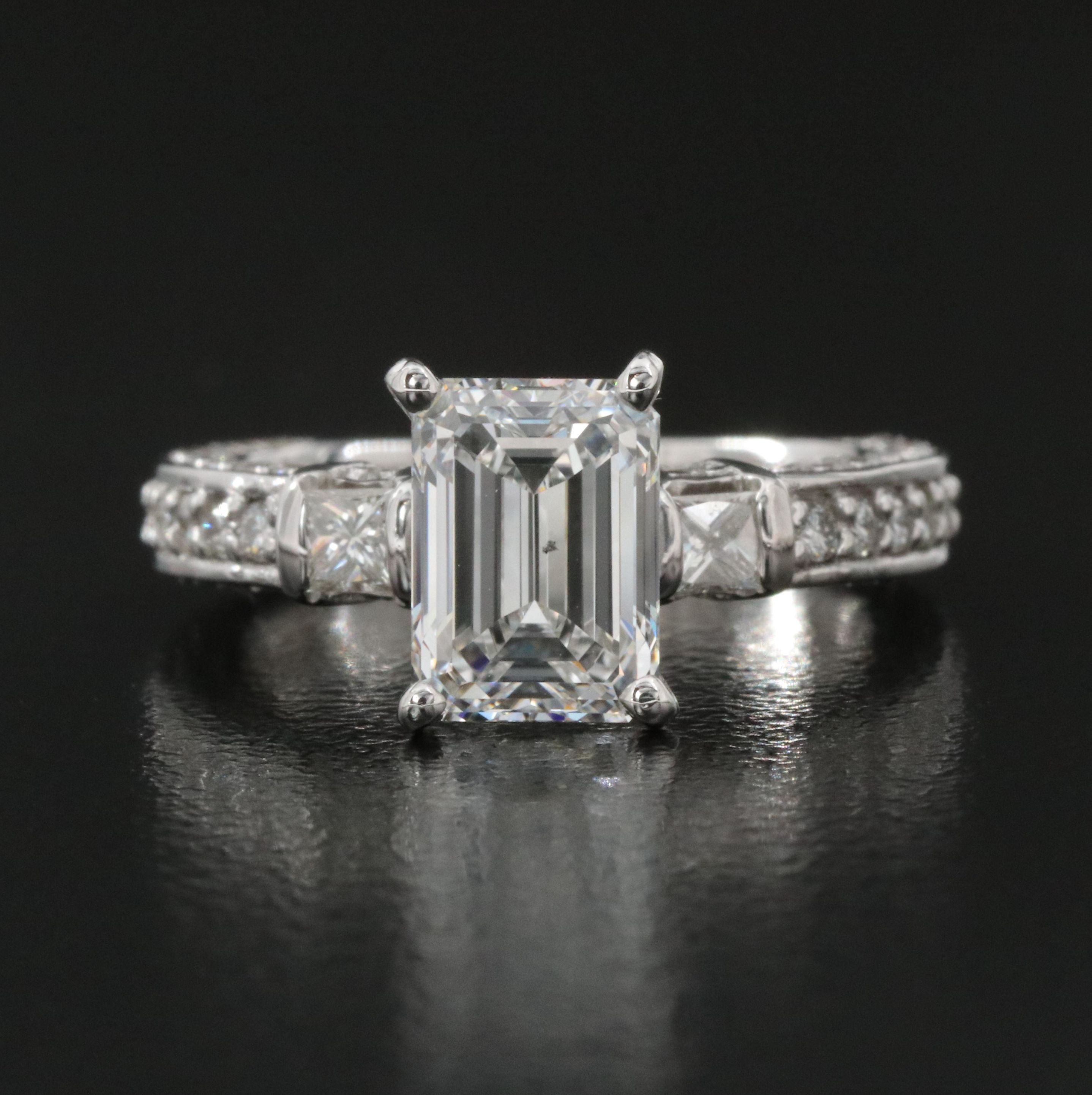 14K 3.02 CTW Diamond Ring with GIA eReport