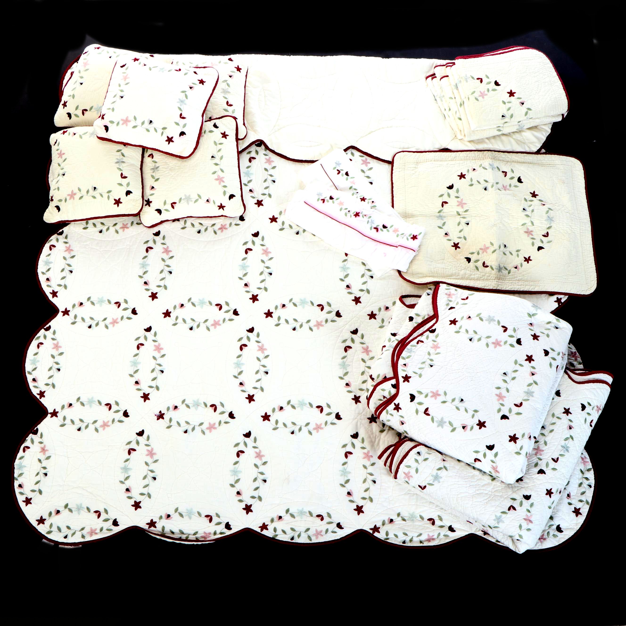 Home Expressions for JC Penney Cotton Quilts, Pillow Cases and Throw Pillows