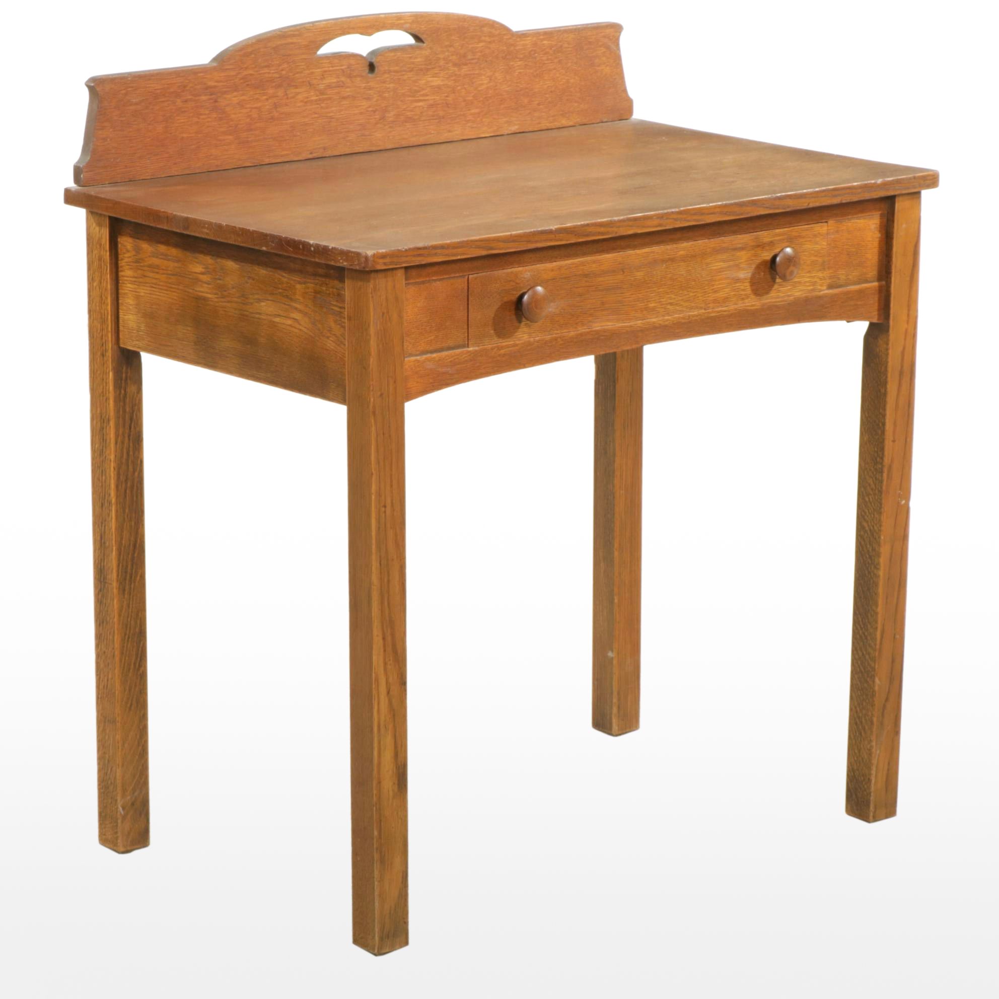 Oak Writing Desk, Early 20th Century
