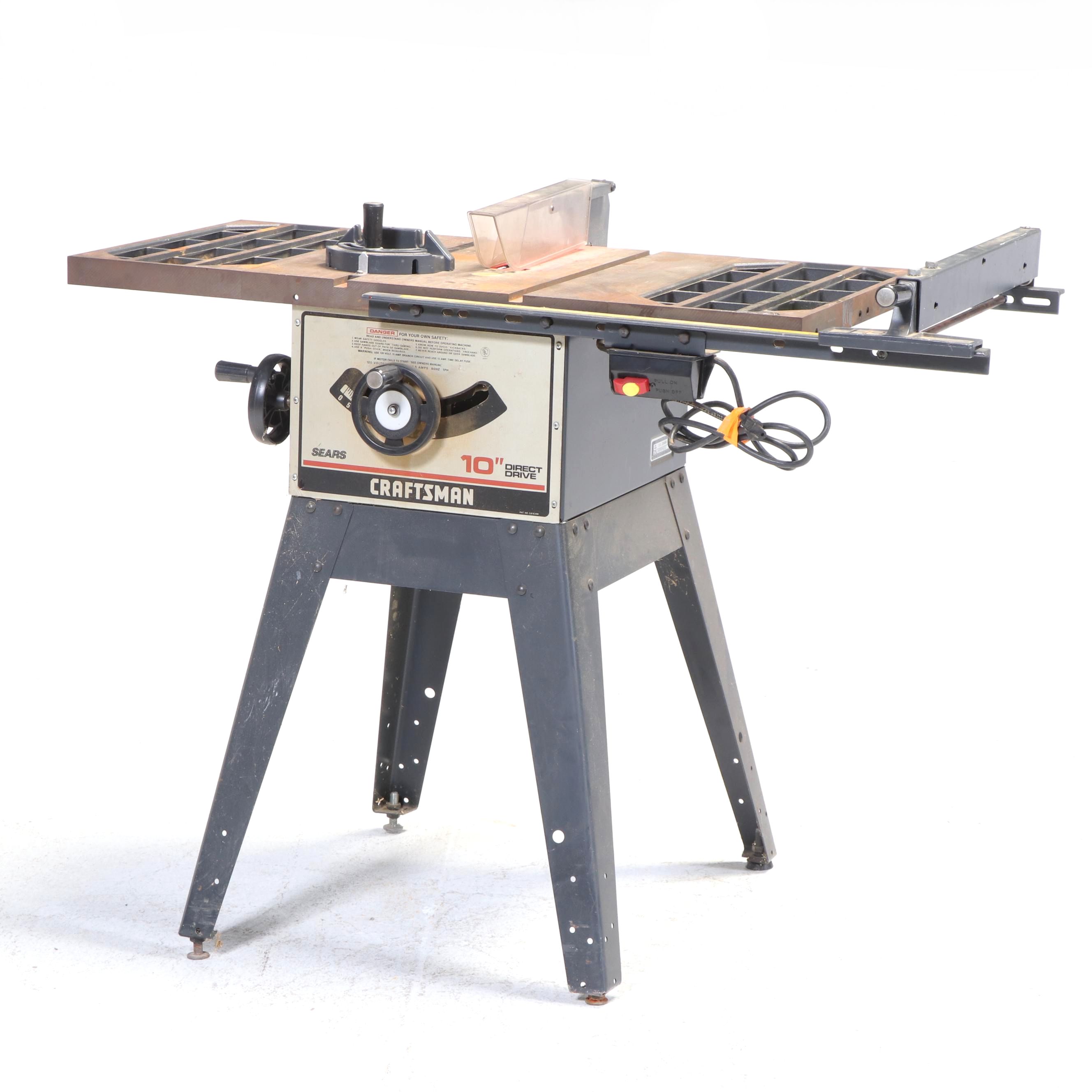 Craftsman 10" Table Saw