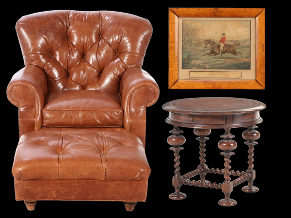 Indian Hill Estate: Antiques, Henredon Furniture & Complimenting Décor