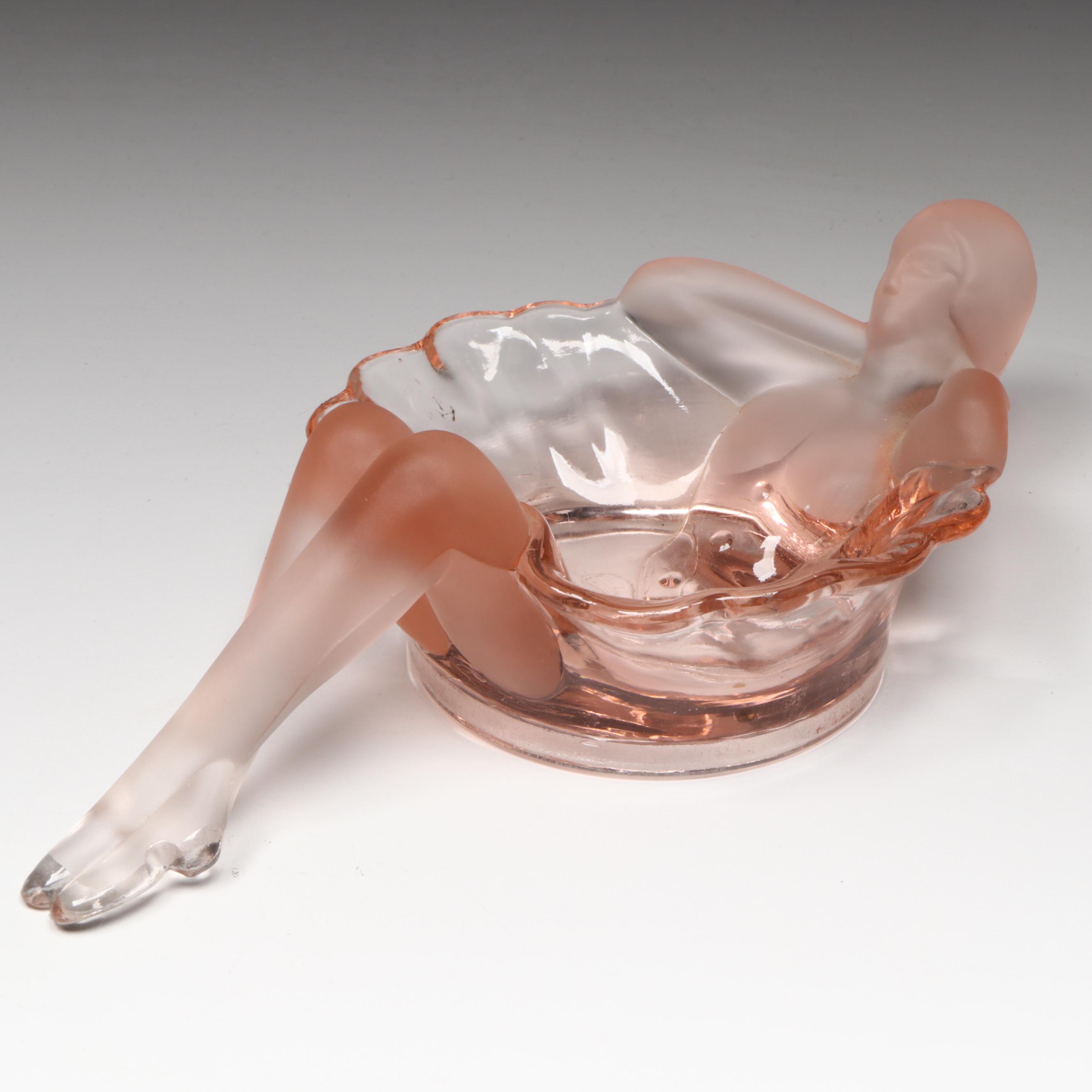 Mosser Bathing Beauty Soap Dish with Royal Limited and Other Perfume Bottles