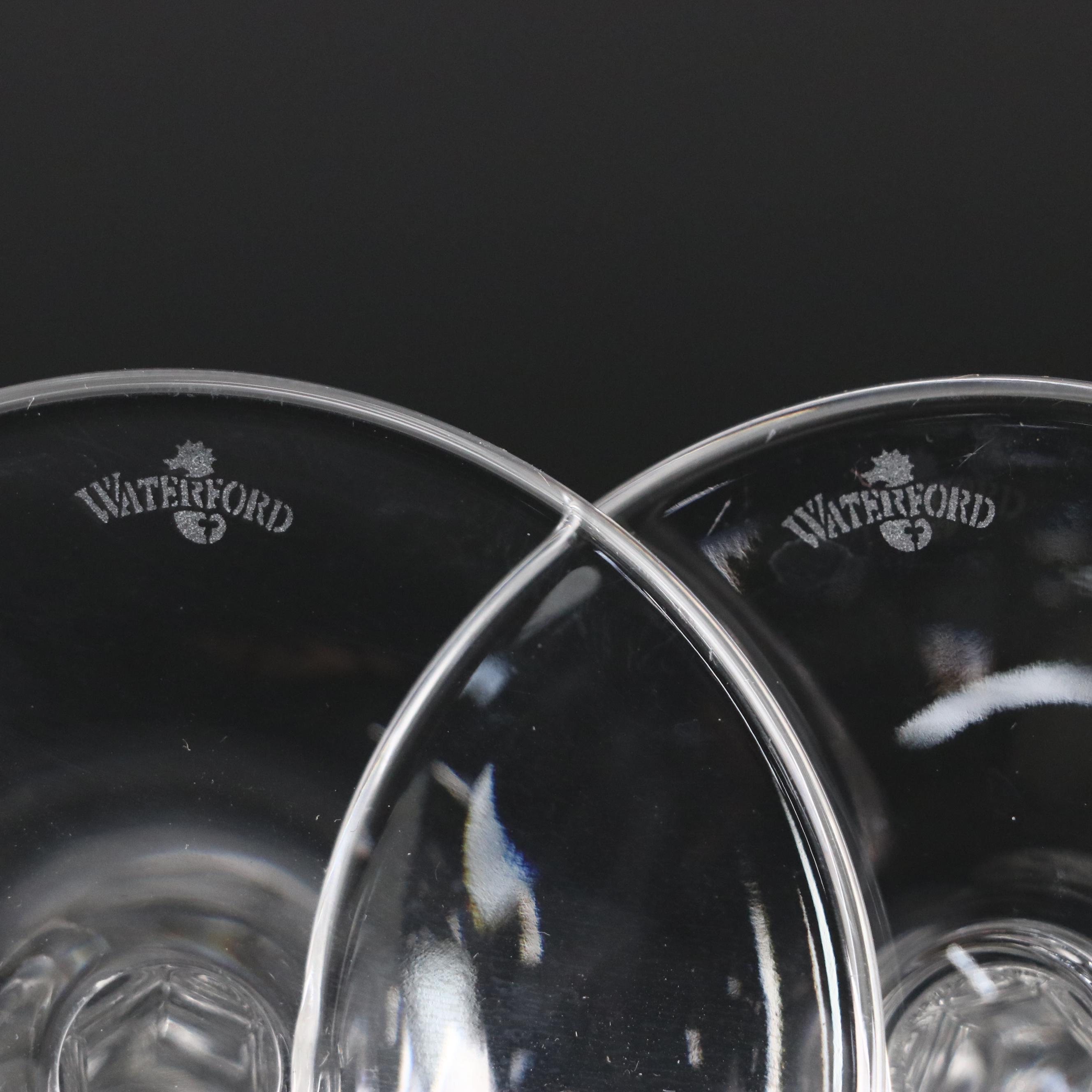 Waterford Crystal Millennium Series "Peace" Toasting Champagne Flutes