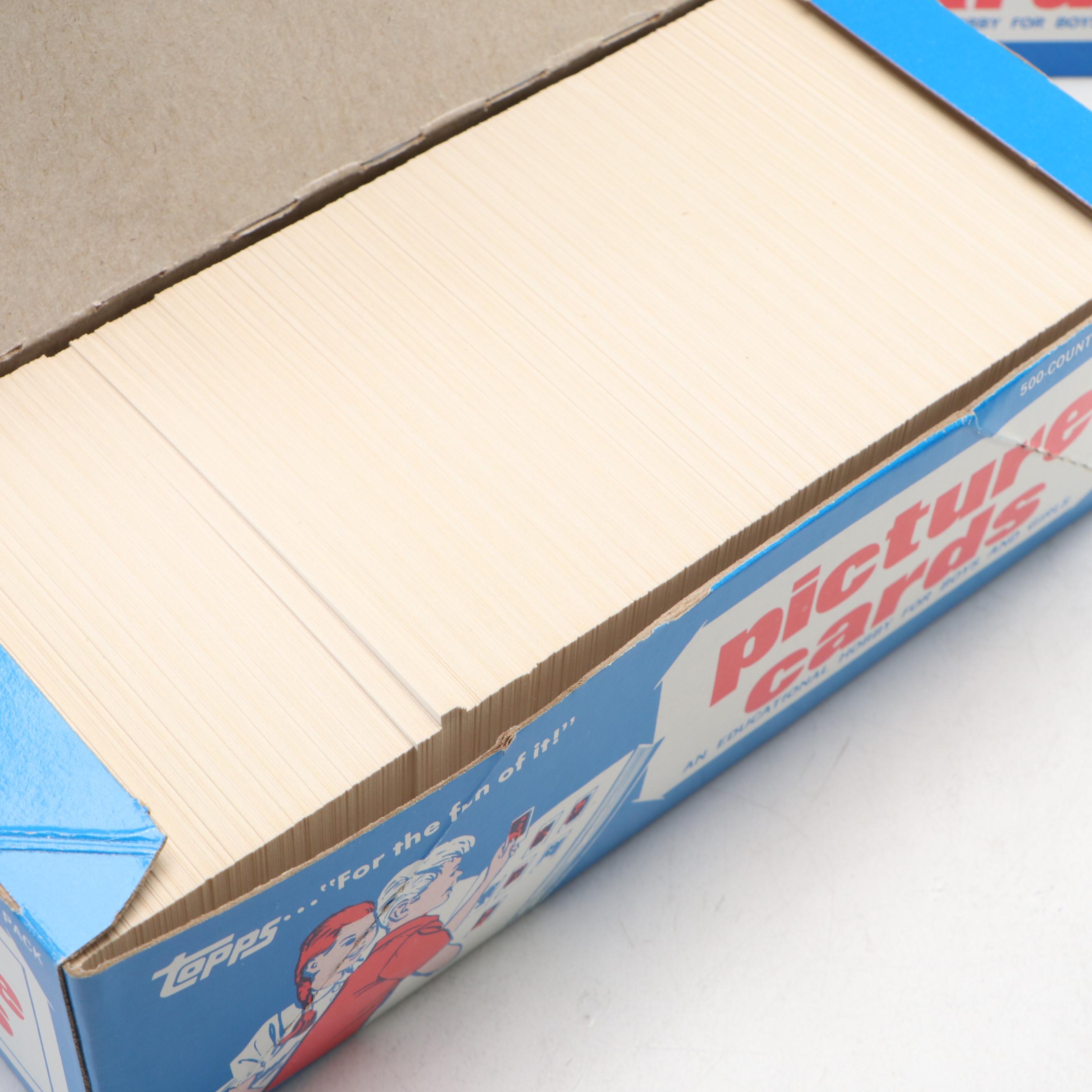1992 Topps Baseball Card Boxes with Original Vending Case