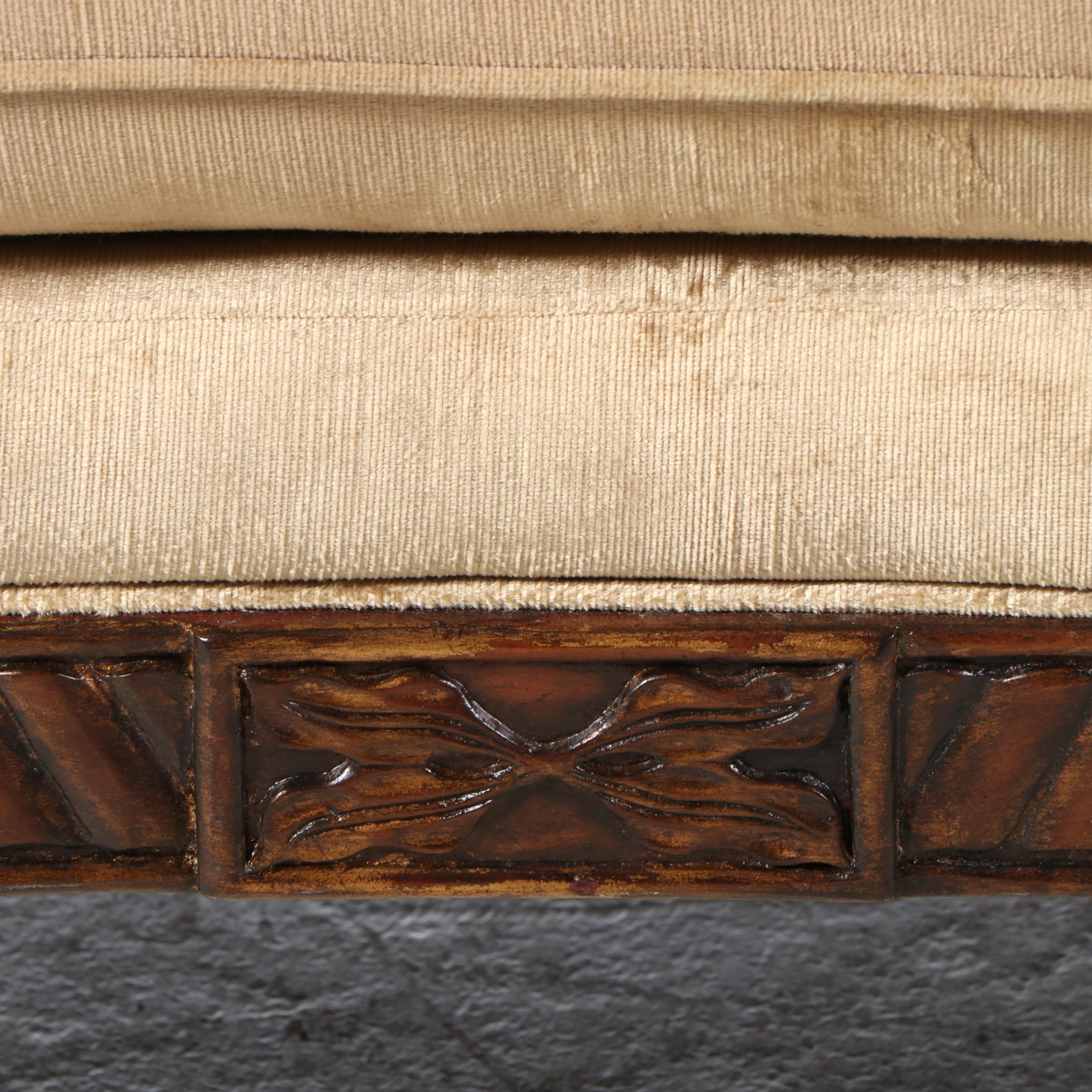 Schnadig "Compositions" French Provincial Style Buttoned-Down Sofa