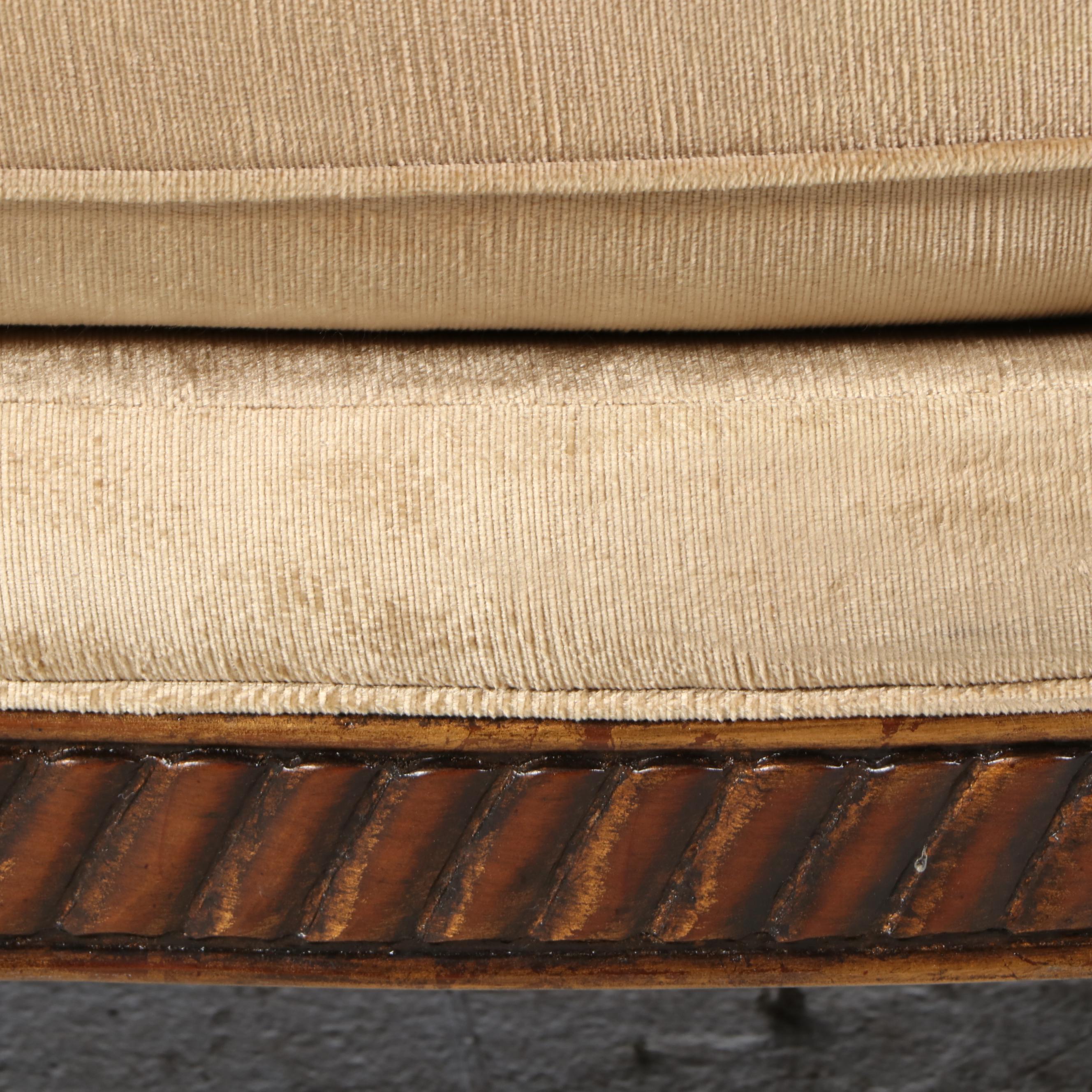 Schnadig "Compositions" French Provincial Style Buttoned-Down Sofa