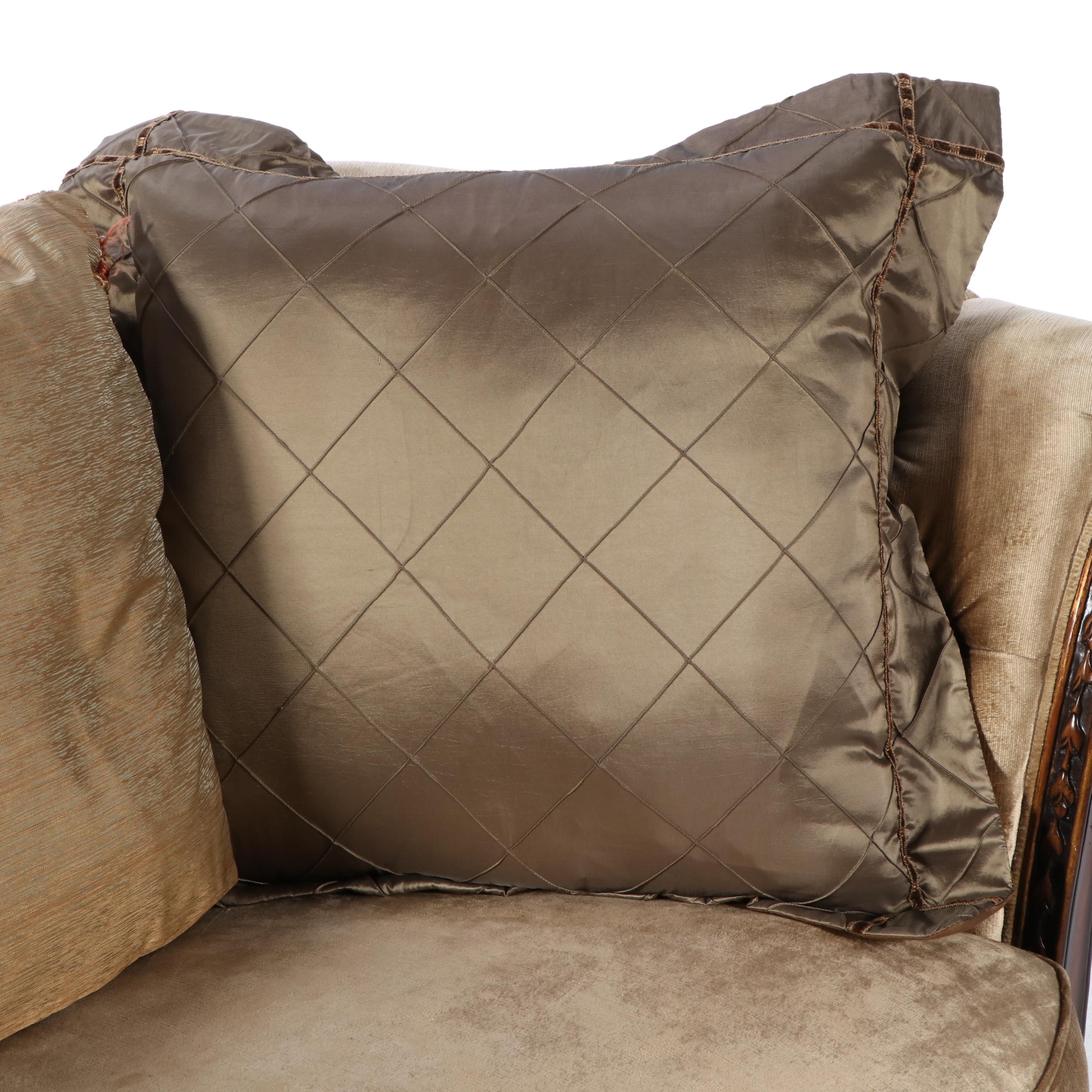 Schnadig "Compositions" French Provincial Style Buttoned-Down Sofa