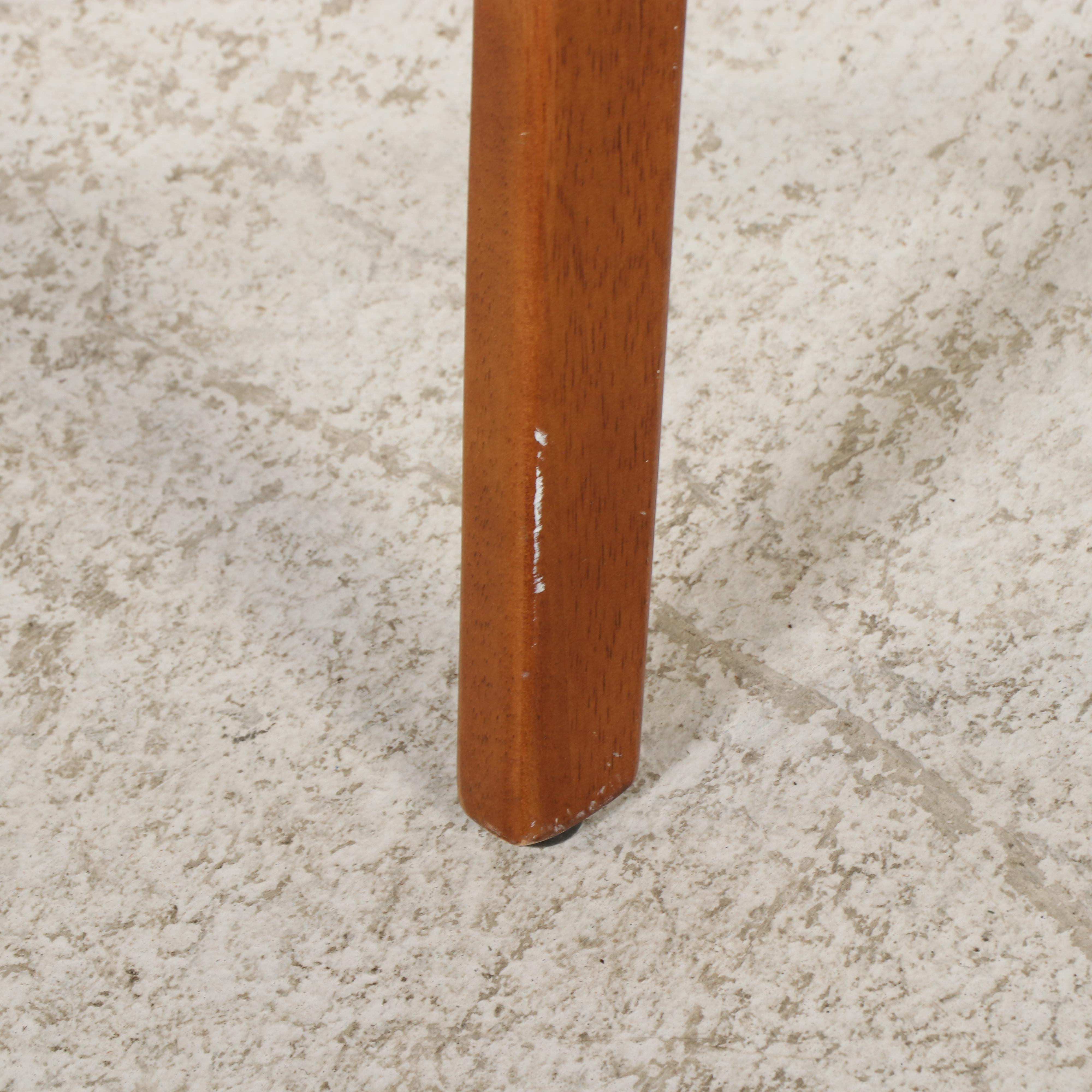 Pair of West Elm "Baltimore" Walnut Finished Dining Chairs