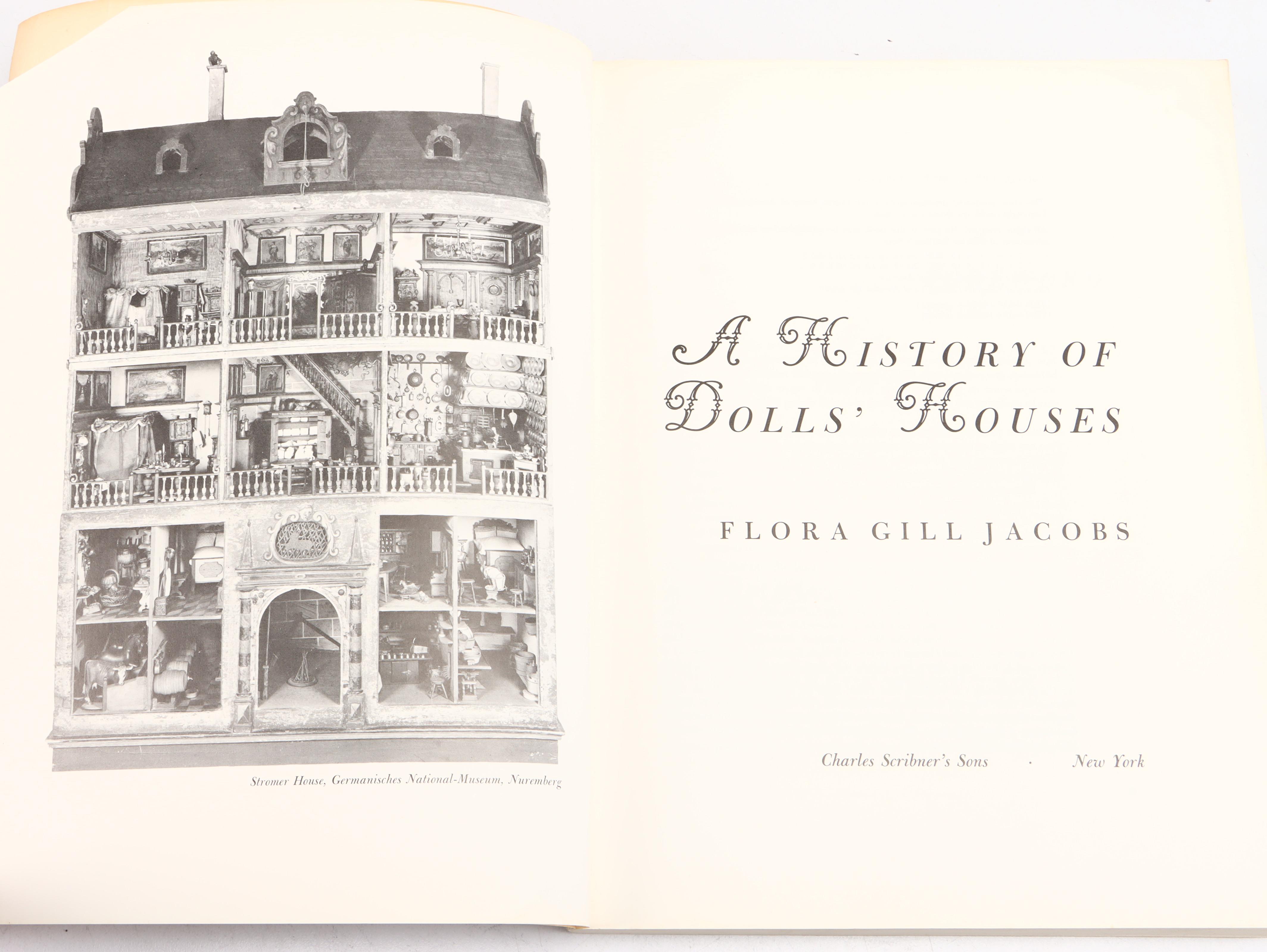 Skilcraft Victorian Wooden Dollhouse with Accessories and Dollhouse History Book