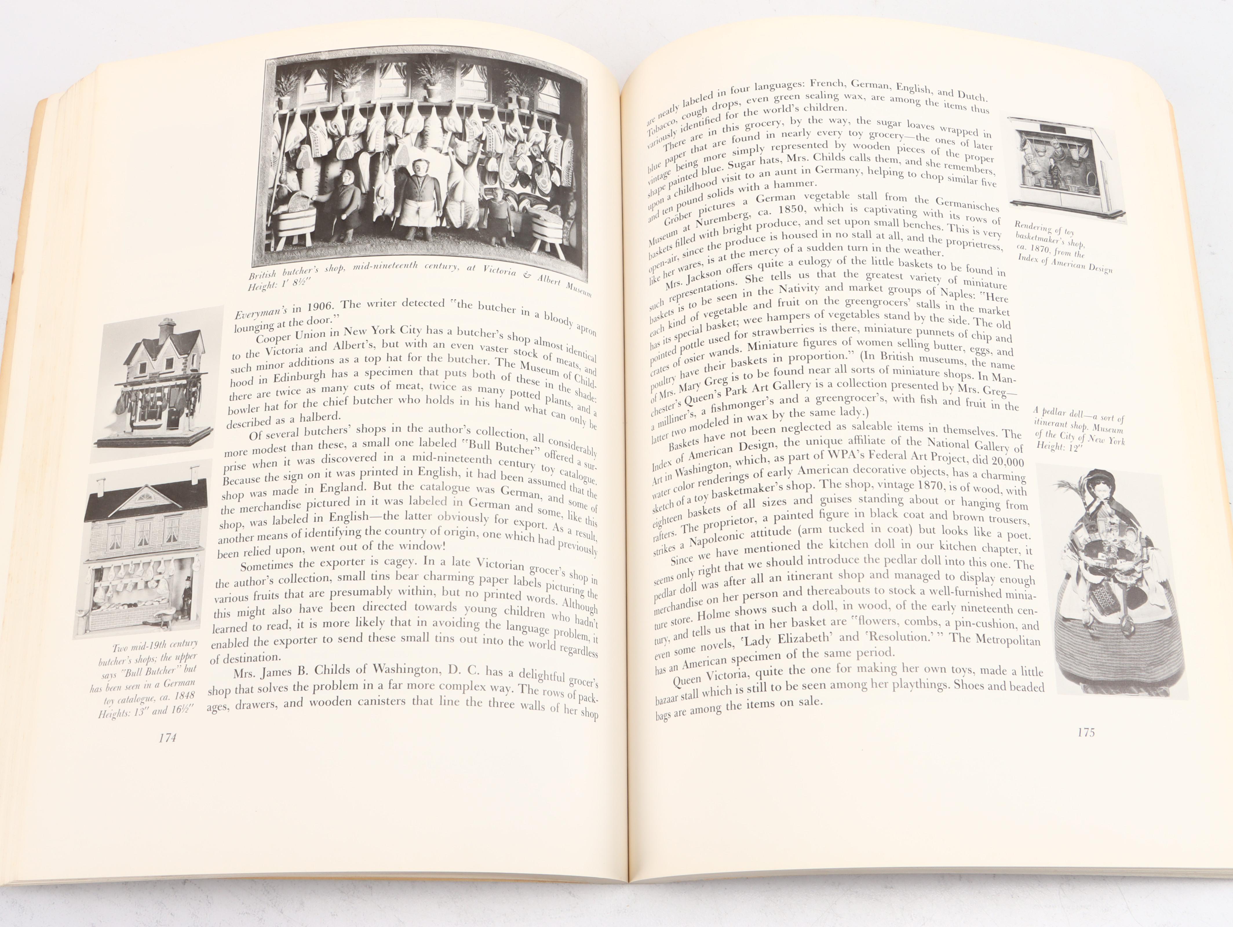 Skilcraft Victorian Wooden Dollhouse with Accessories and Dollhouse History Book