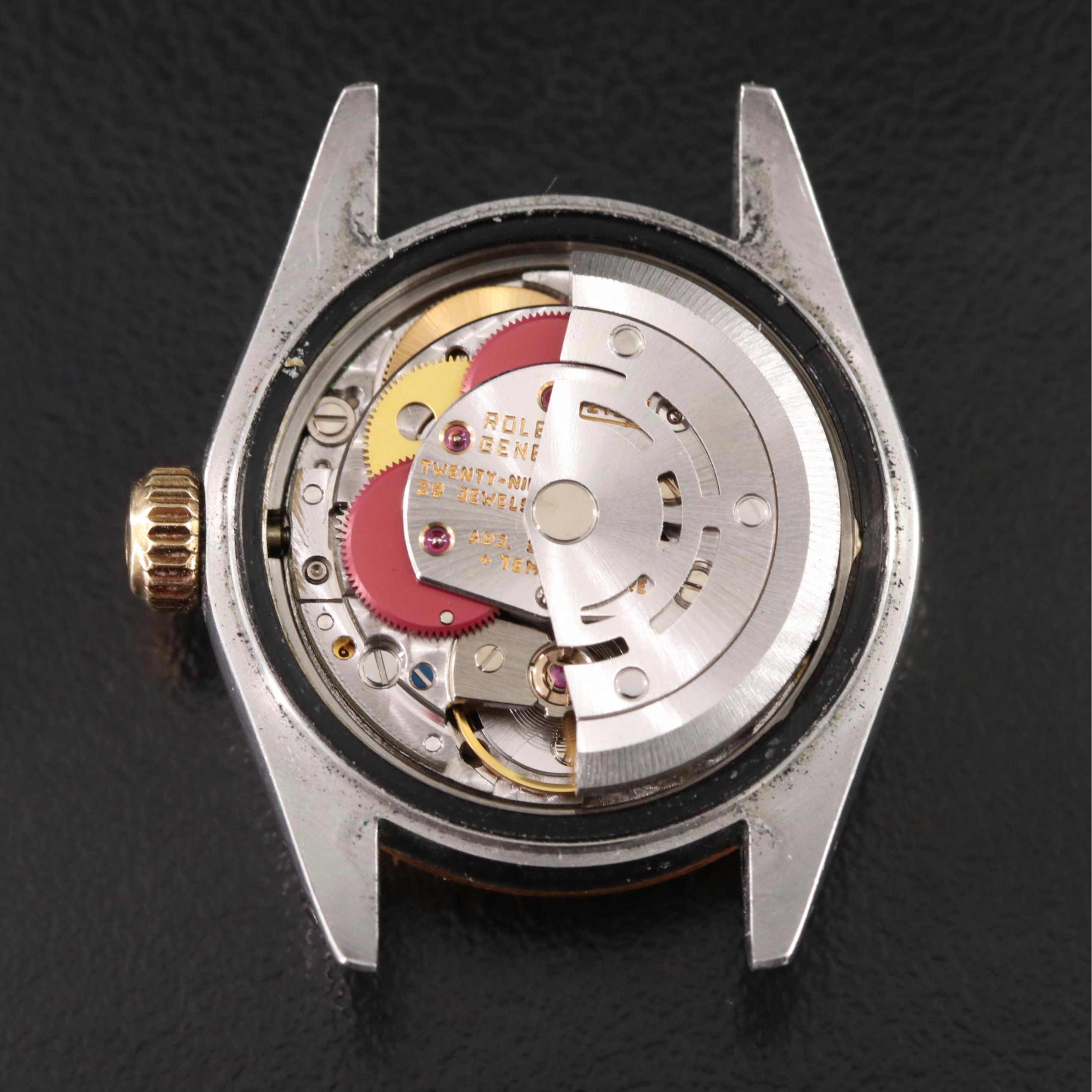 1990 Rolex Two-Tone Blue Dial Datejust Watch