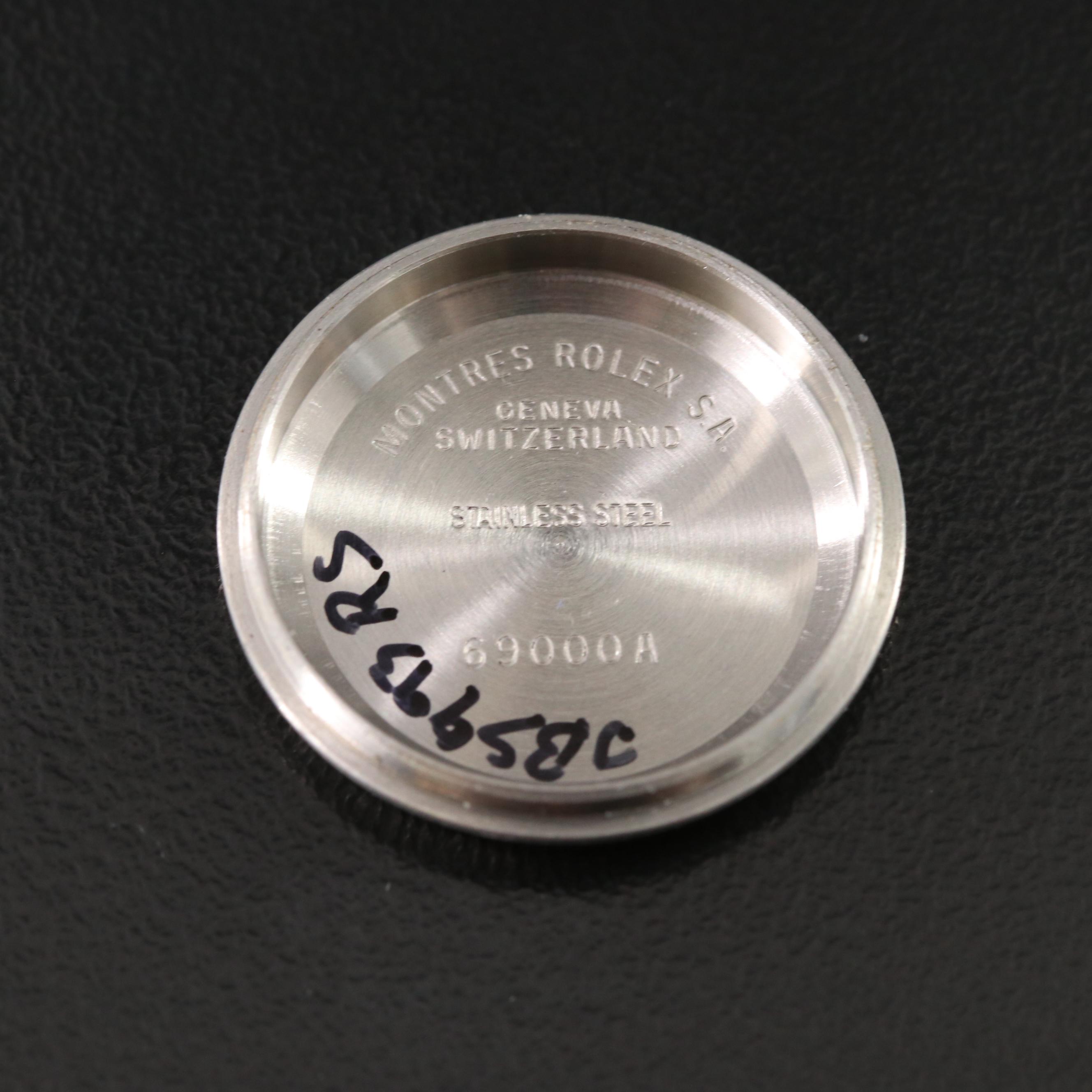 1990 Rolex Two-Tone Blue Dial Datejust Watch