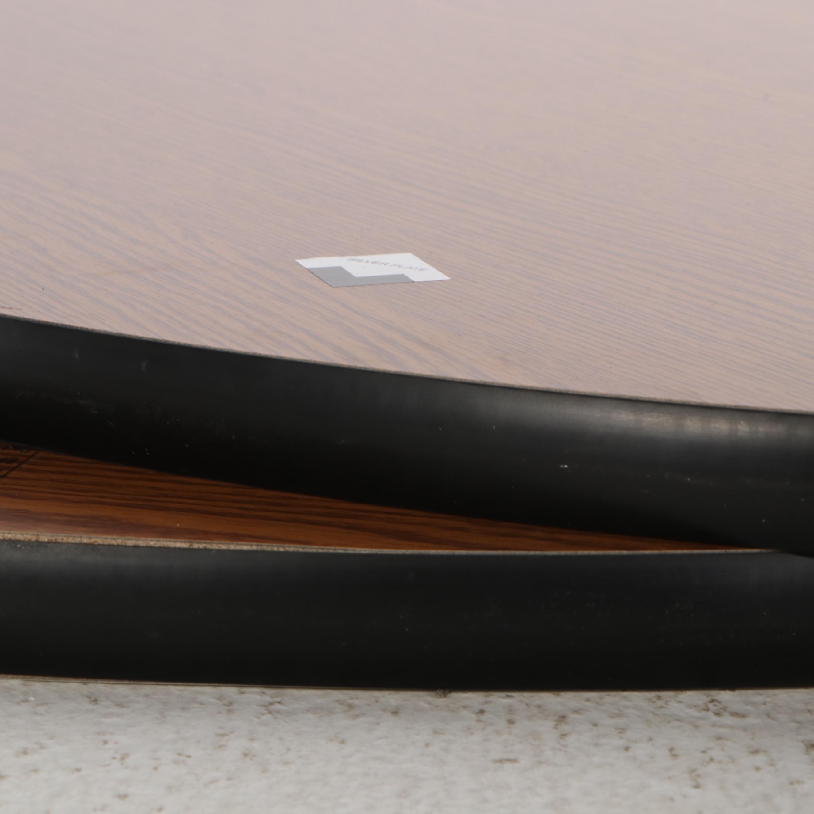 Two 4' Round Laminate Table Tops