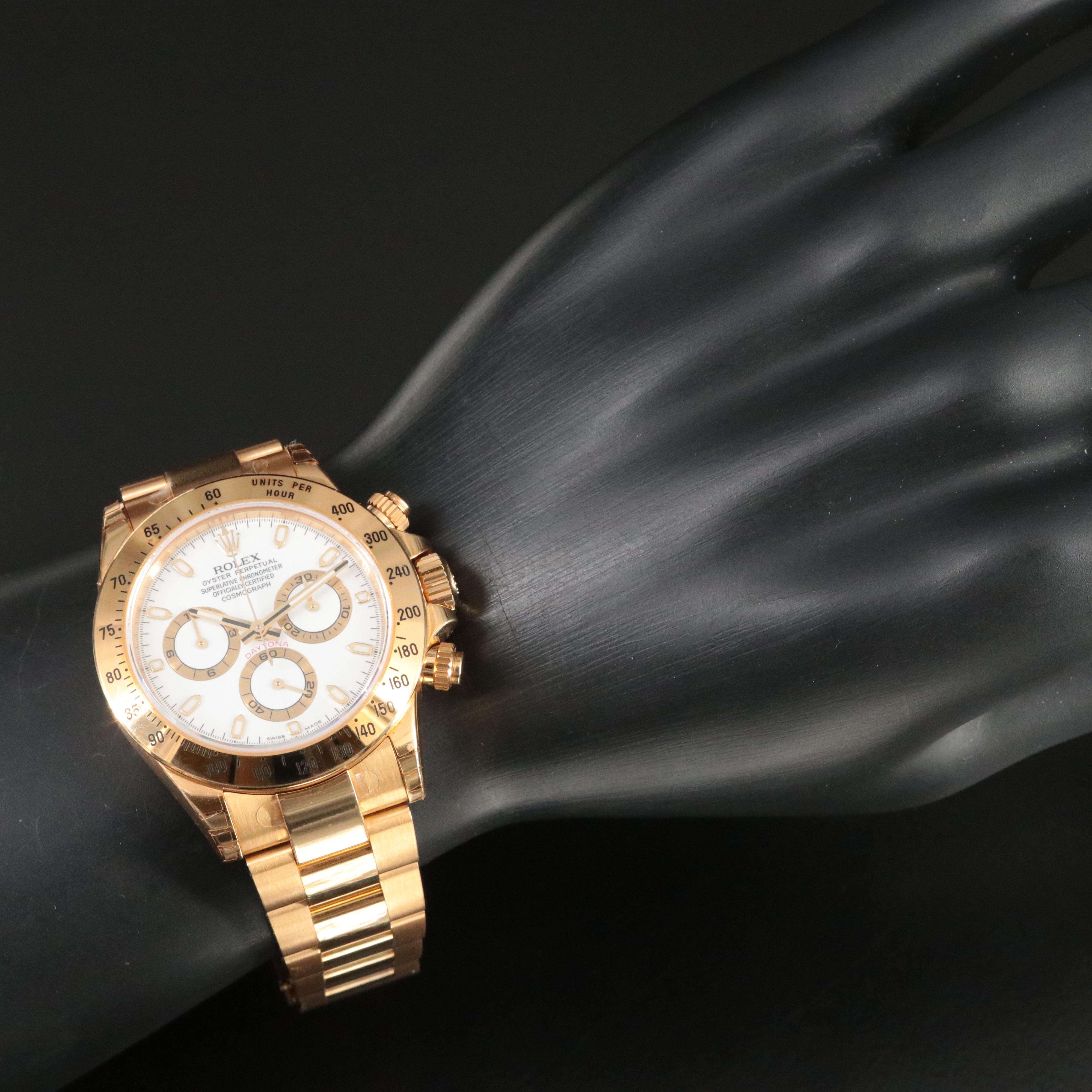 2005 Rolex Cosmograph Daytona 18K Watch