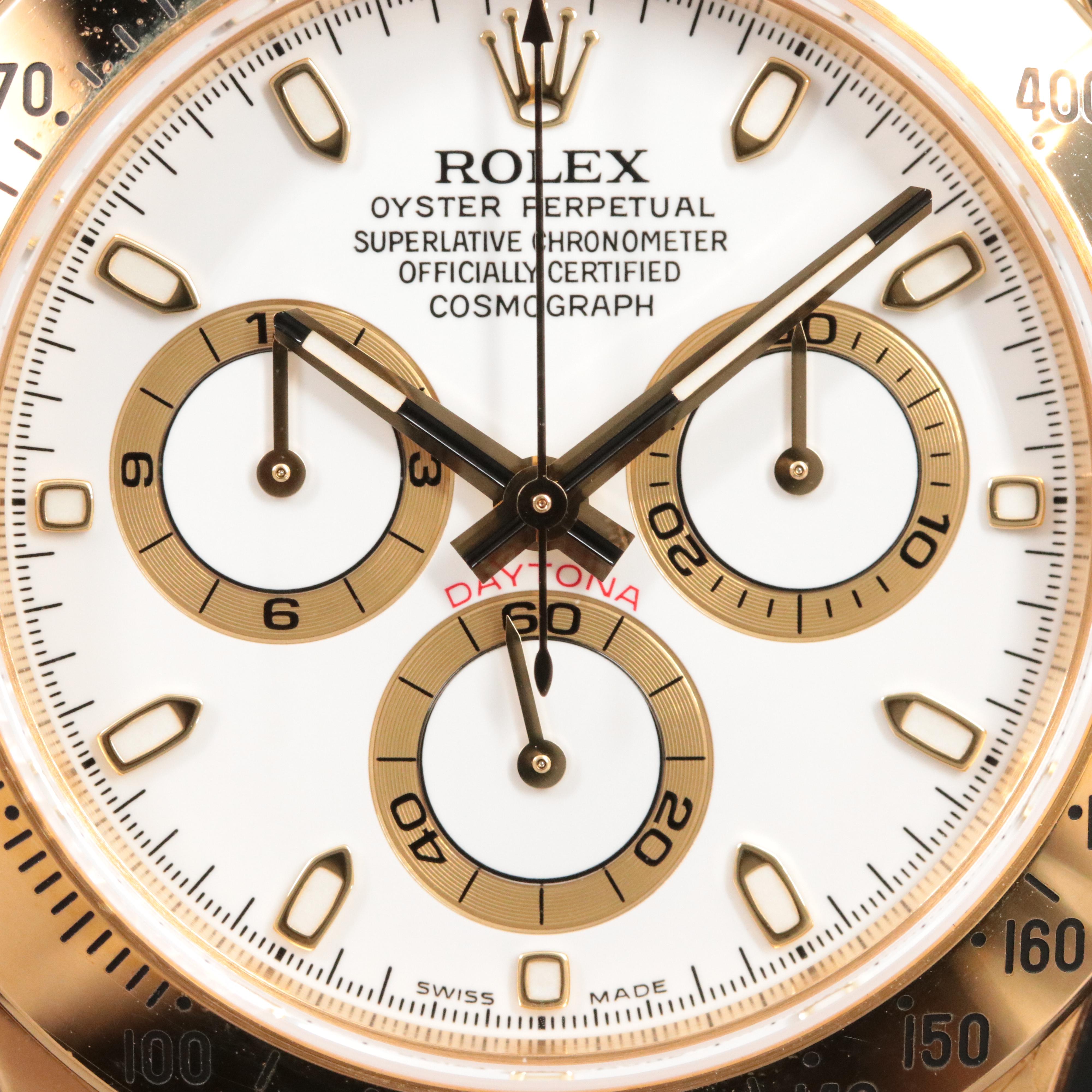 2005 Rolex Cosmograph Daytona 18K Watch
