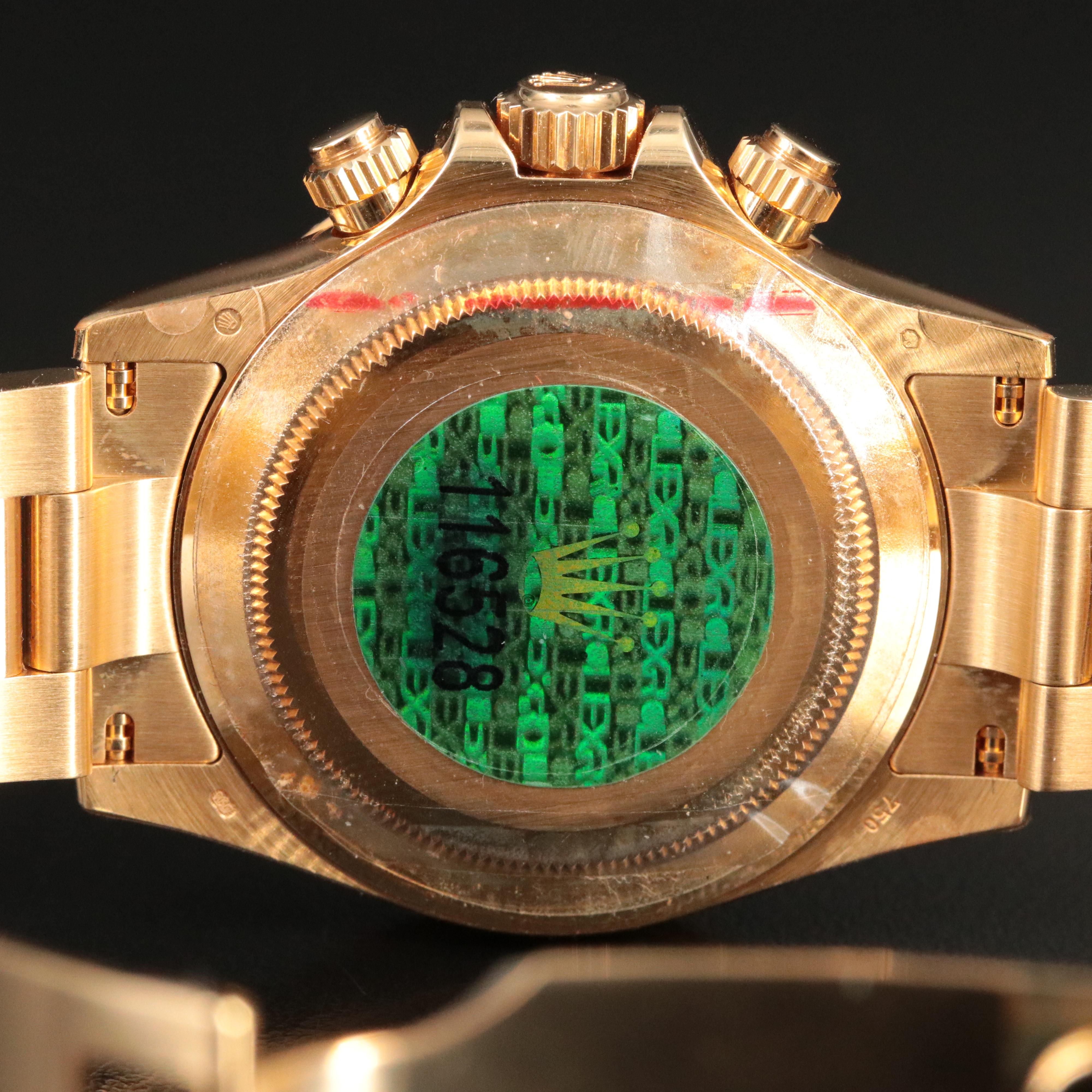 2005 Rolex Cosmograph Daytona 18K Watch