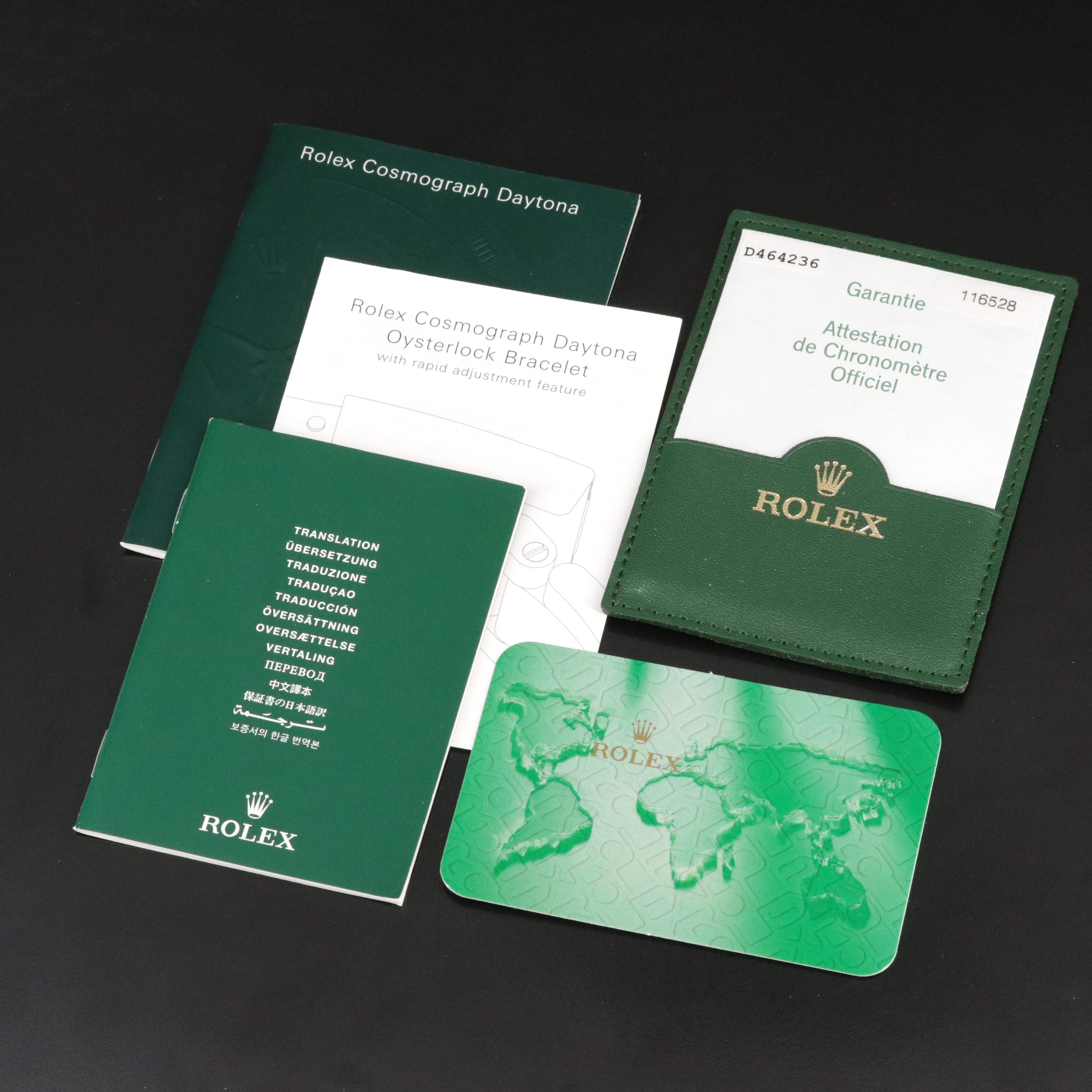 2005 Rolex Cosmograph Daytona 18K Watch