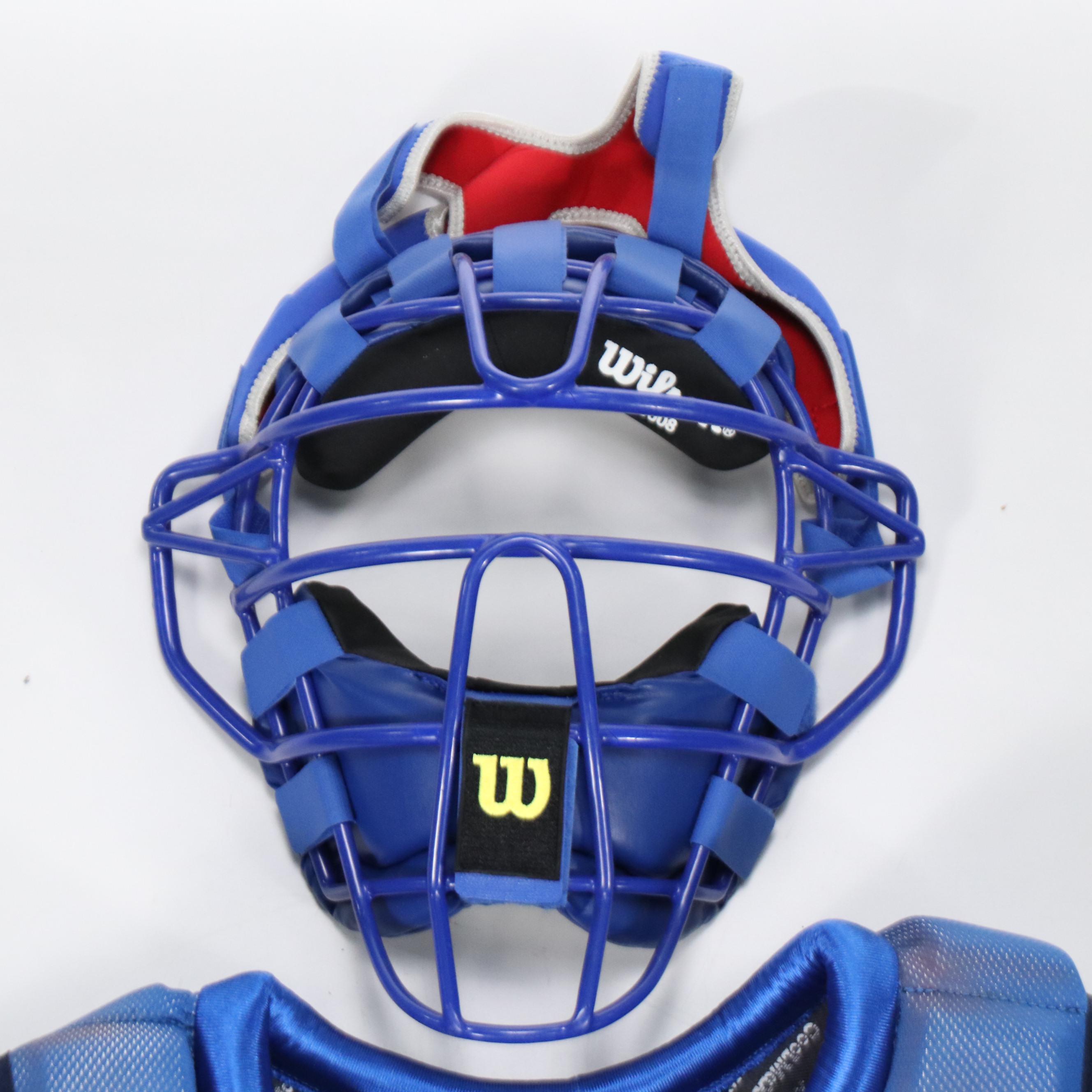 Michael Barrett Signed and Player Issued Catcher's Gear, Jersey, and More