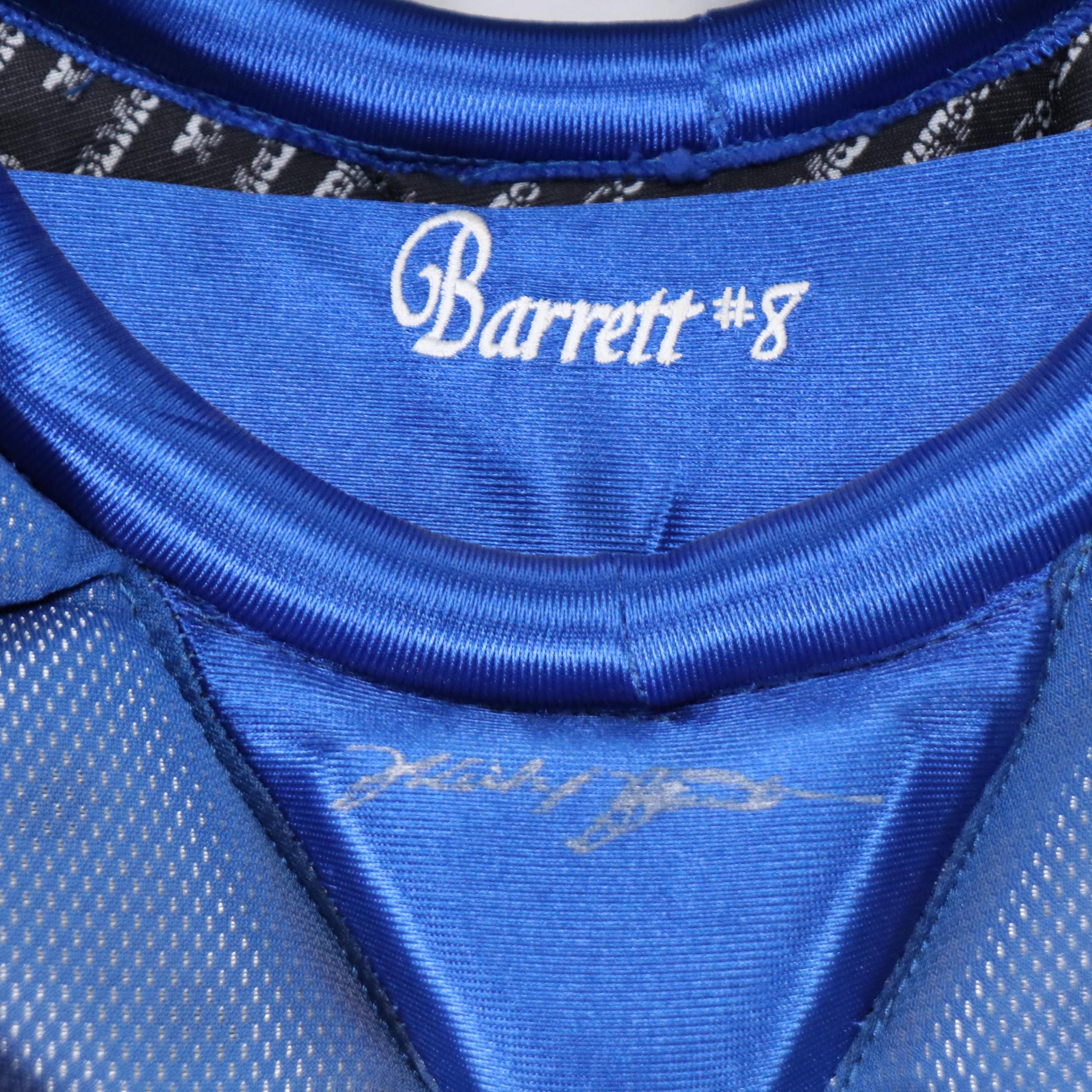 Michael Barrett Signed and Player Issued Catcher's Gear, Jersey, and More