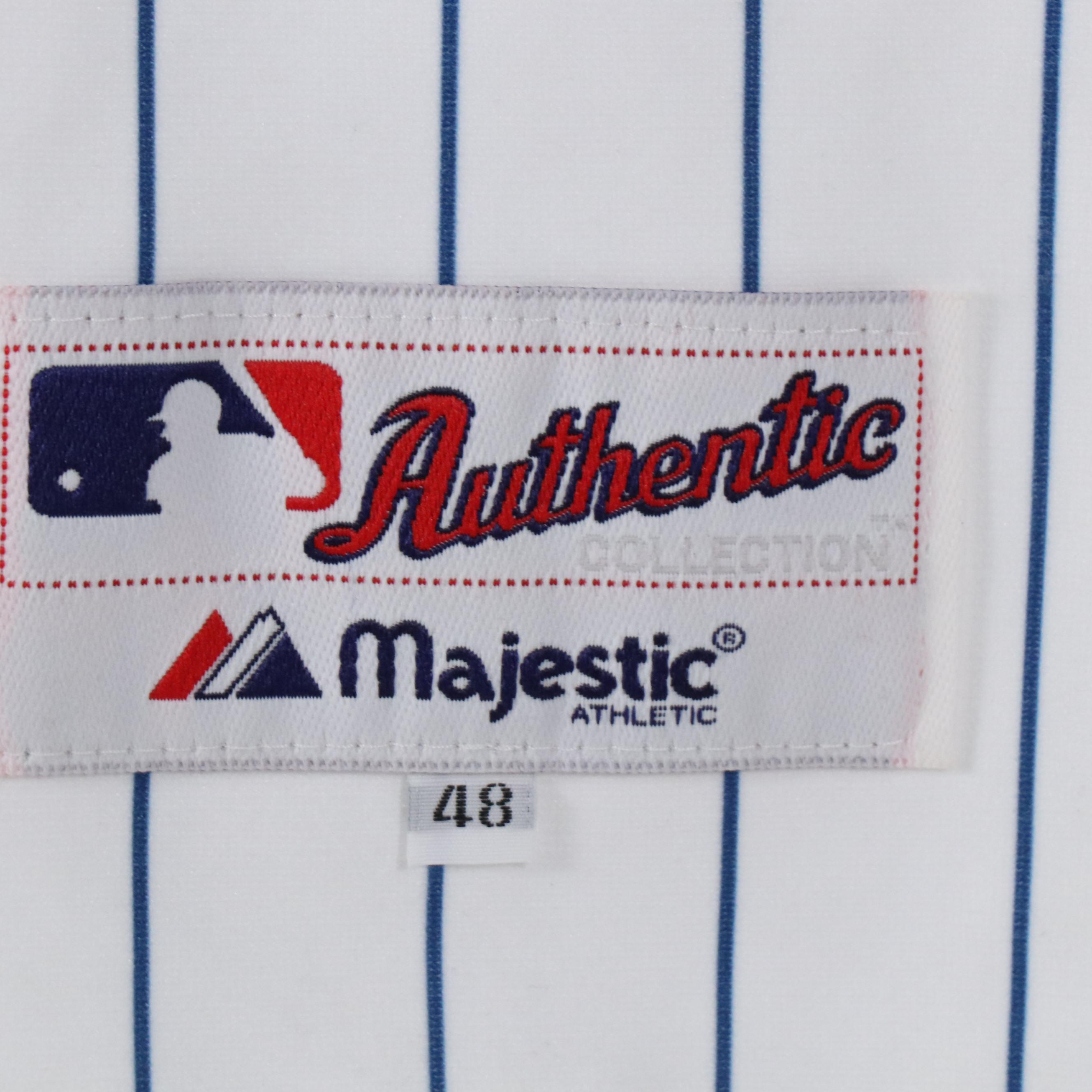 Michael Barrett Signed and Player Issued Catcher's Gear, Jersey, and More